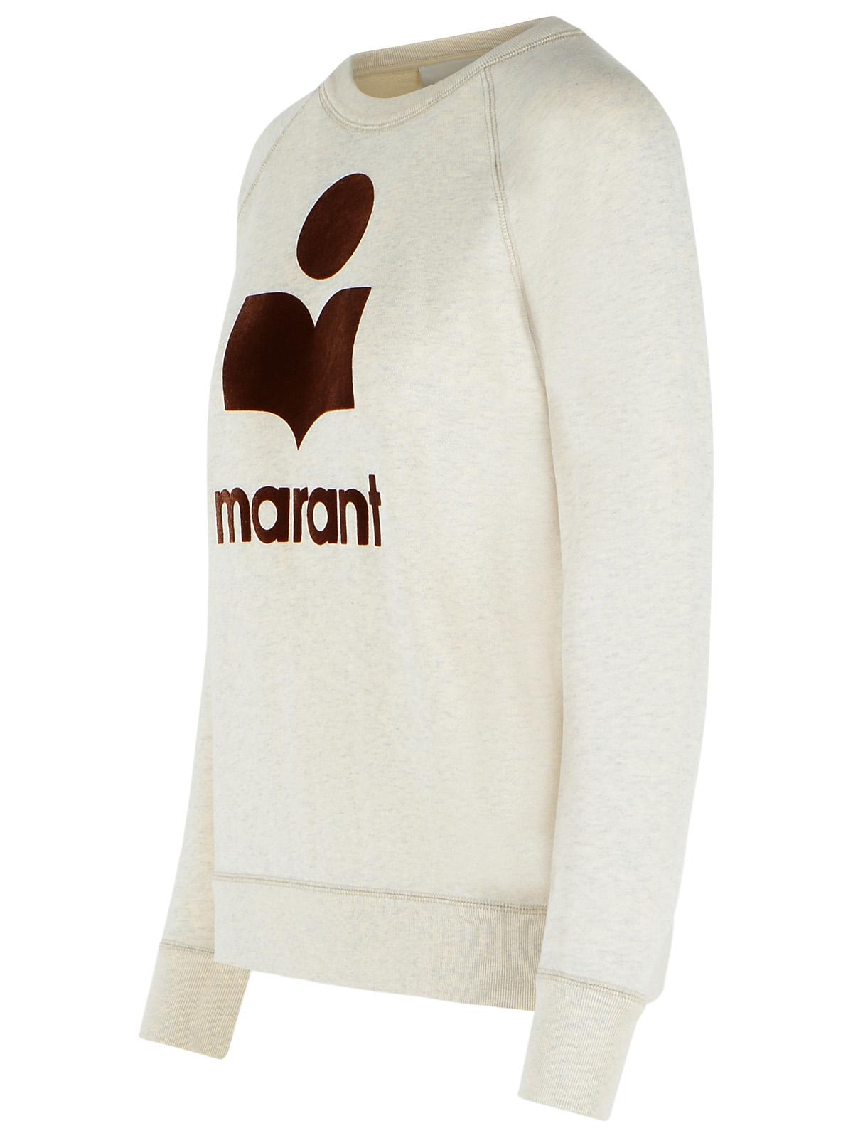 Isabel Marant Etoile 'Millyny' Sweatshirt In Ecru Cotton Misot Women ISABEL MARANT ETOILE