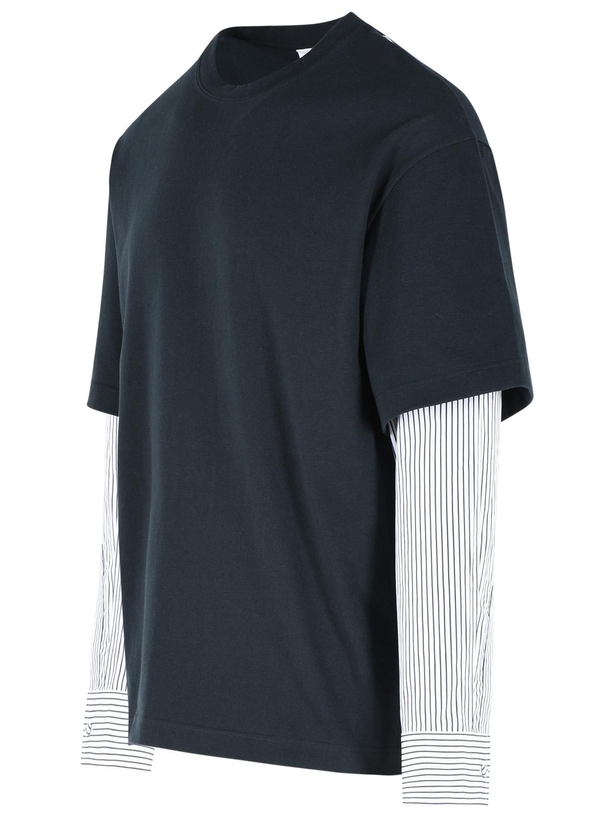 Jil Sander Midnight Blue Cotton T-Shirt Men JIL SANDER