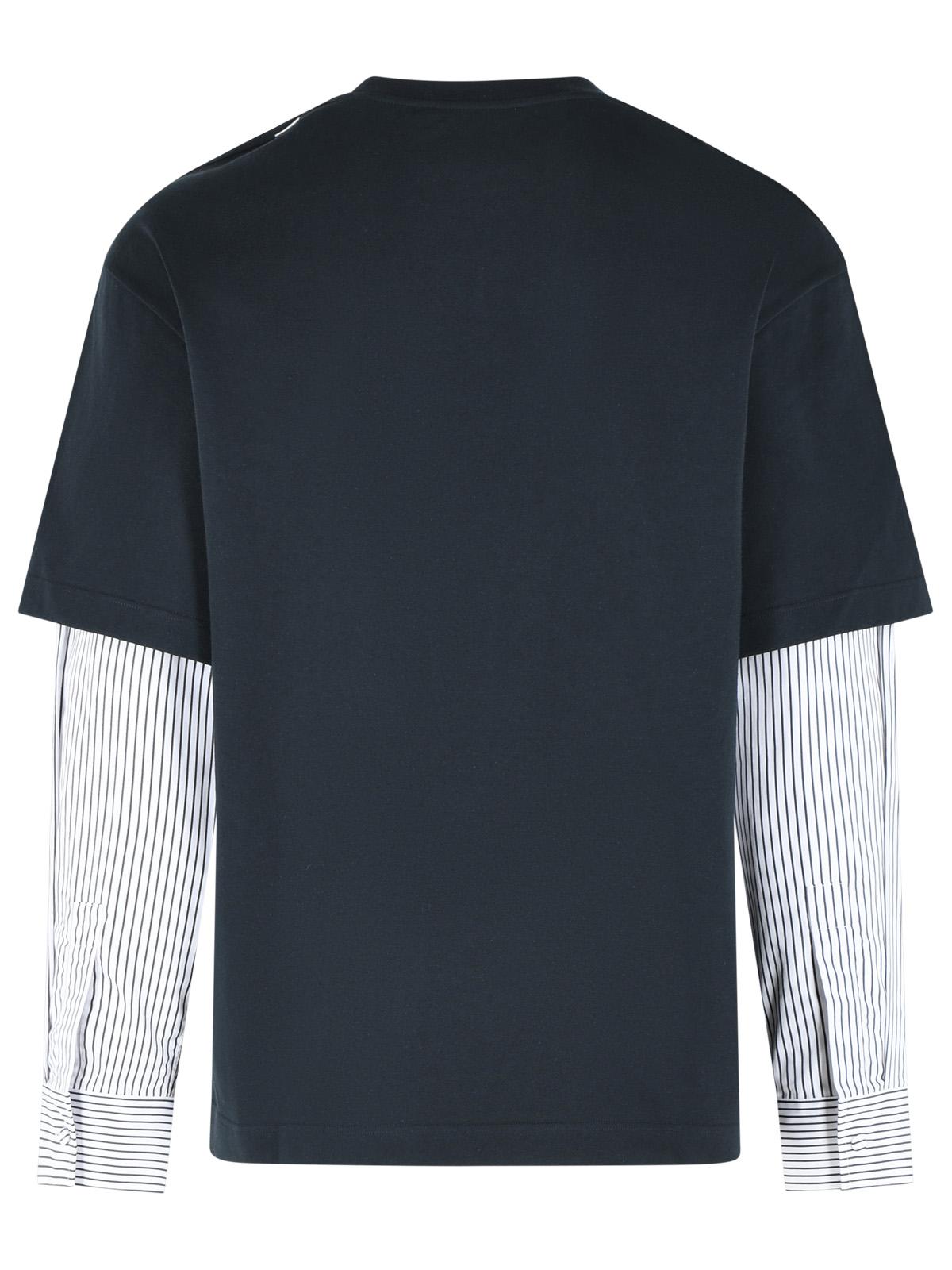 Jil Sander Midnight Blue Cotton T-Shirt Men JIL SANDER
