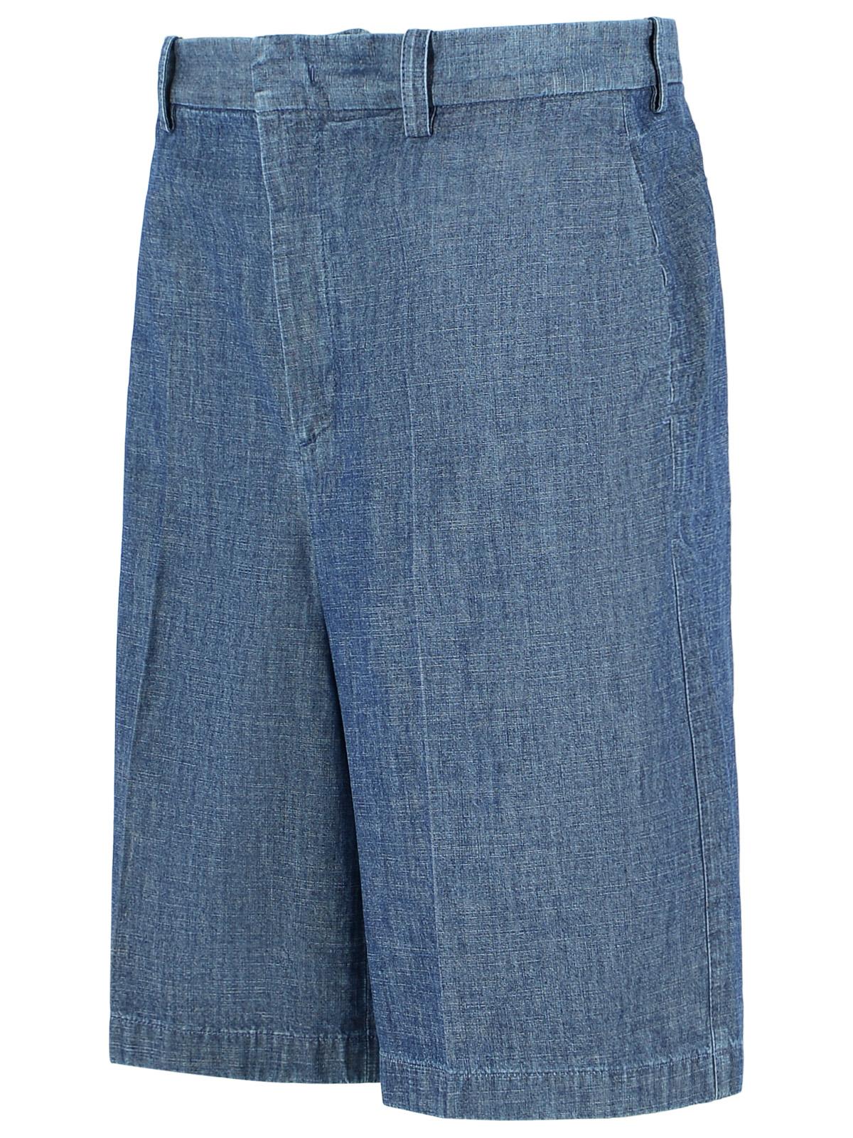 Jil Sander Blue Cotton Bermuda Shorts Men JIL SANDER