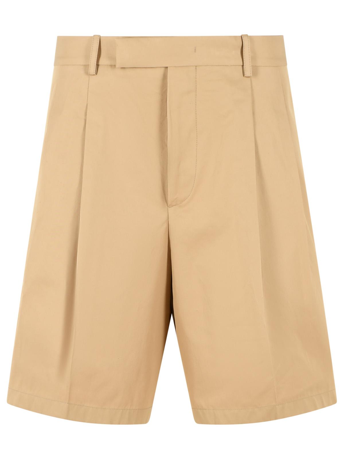 Jil Sander Beige Cotton Bermuda Shorts Men JIL SANDER
