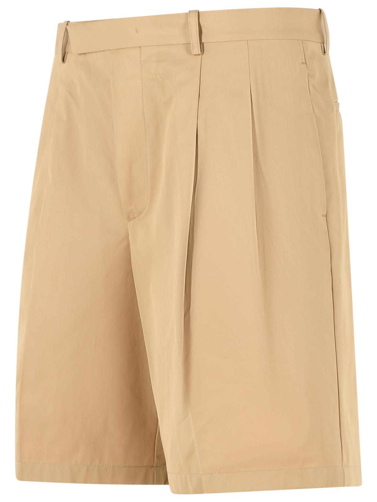 Jil Sander Beige Cotton Bermuda Shorts Men JIL SANDER