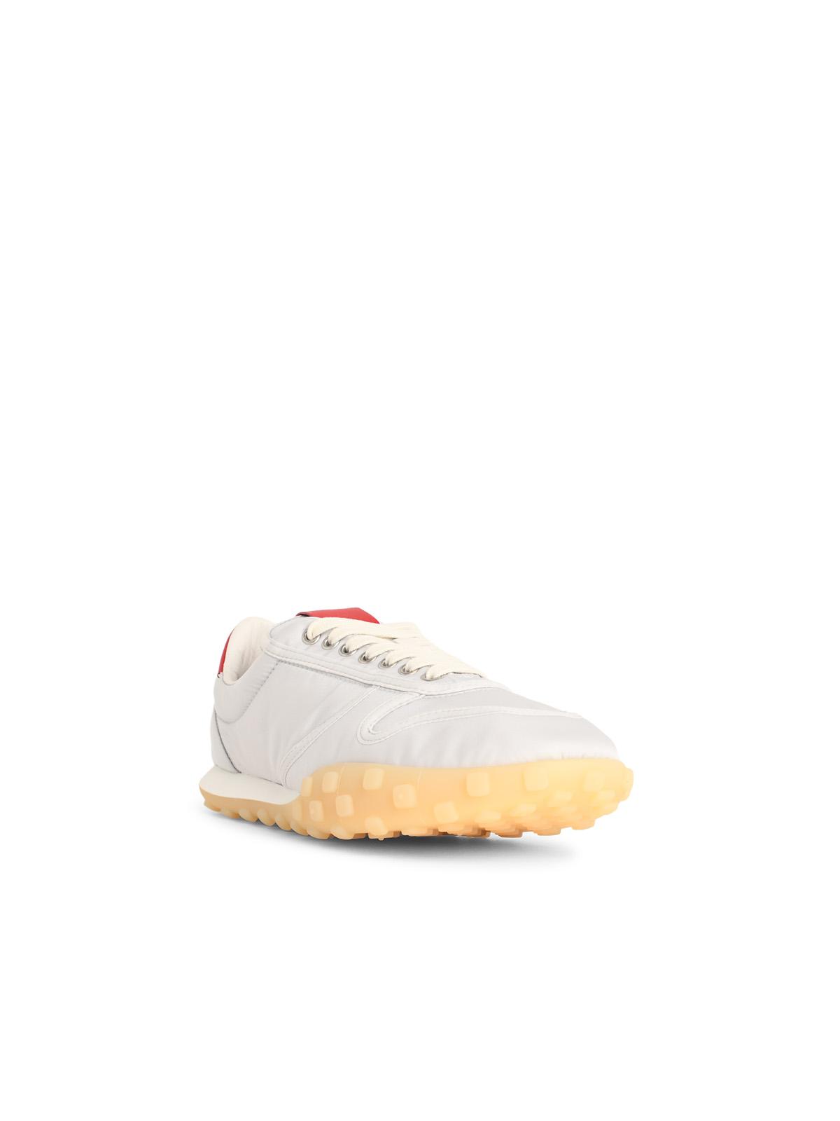 Jil Sander Sneakers In Nylon And White Nappa Leather Men JIL SANDER