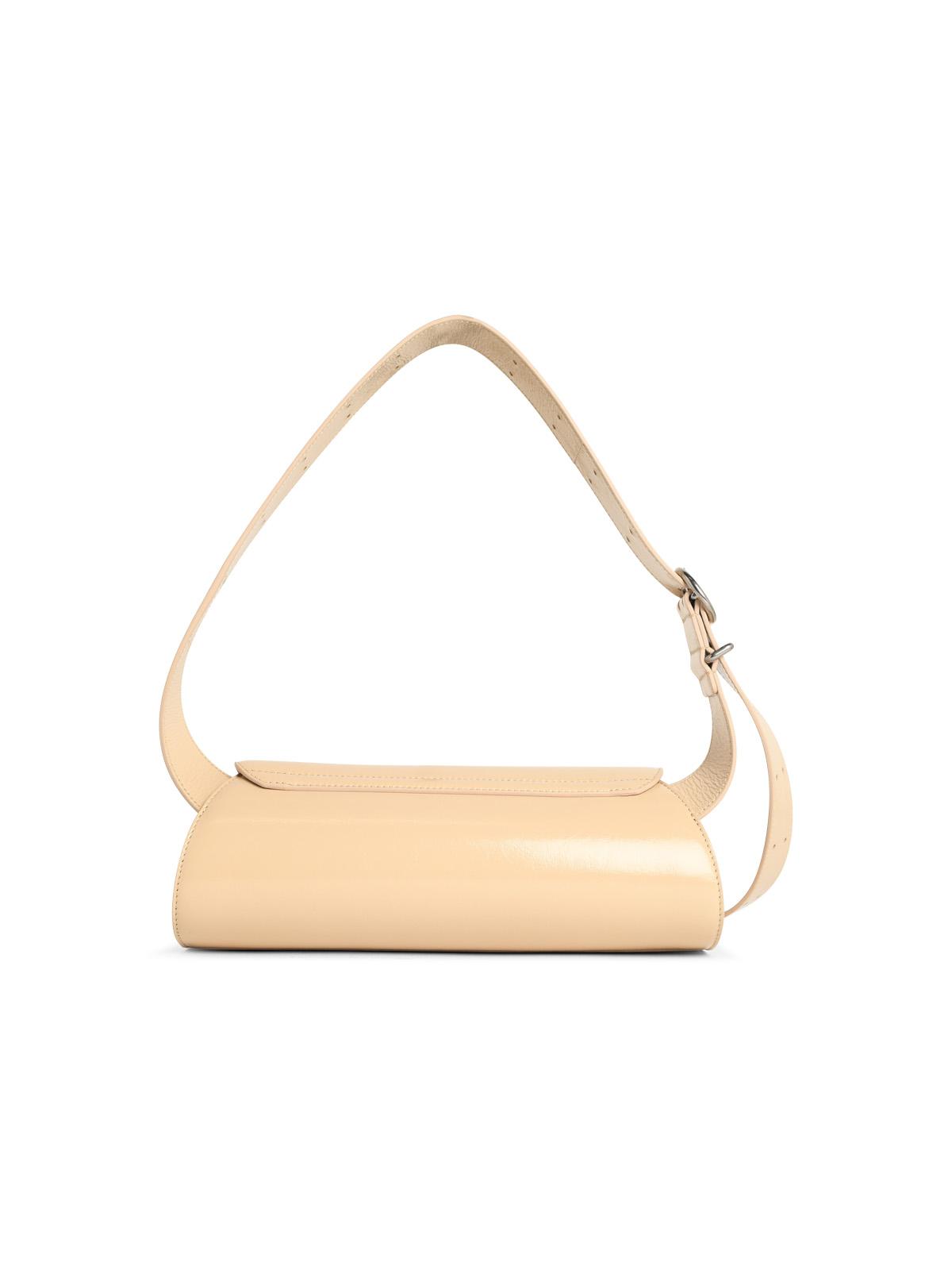 Jil Sander Small 'Cannolo' Beige Leather Bag Women JIL SANDER