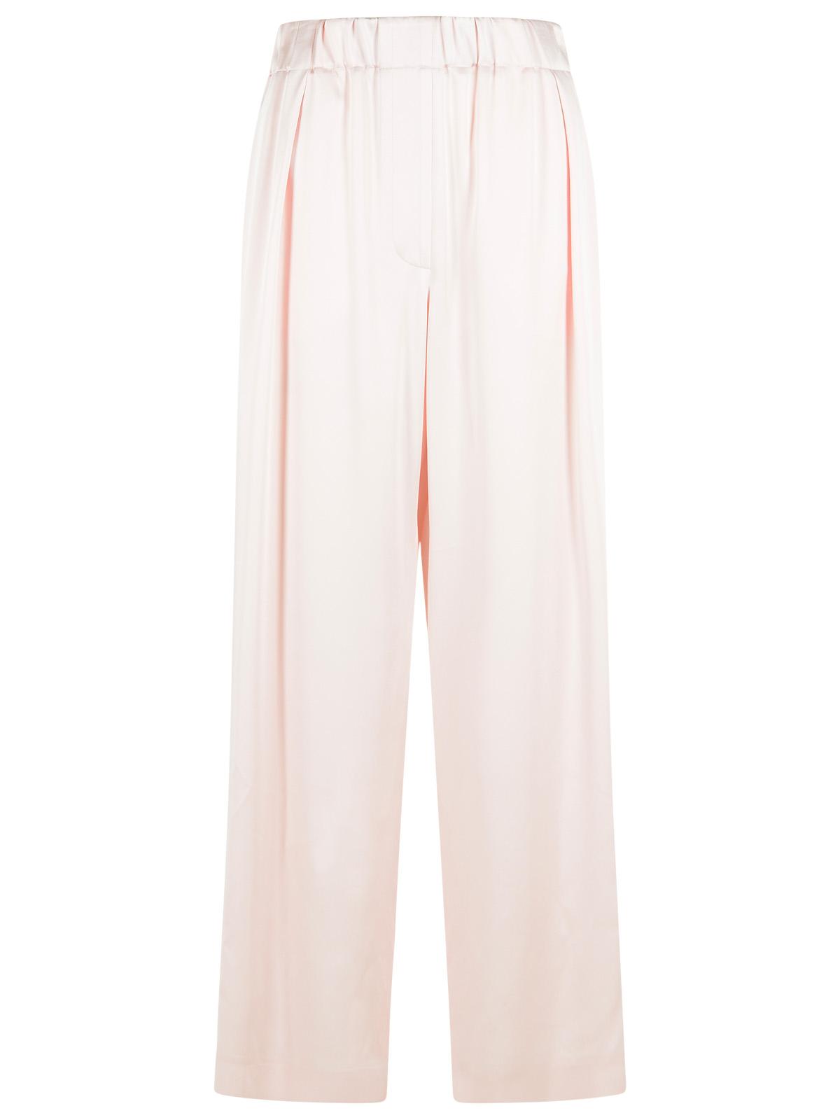 Jil Sander Pink Acetate Blend Trousers Women JIL SANDER