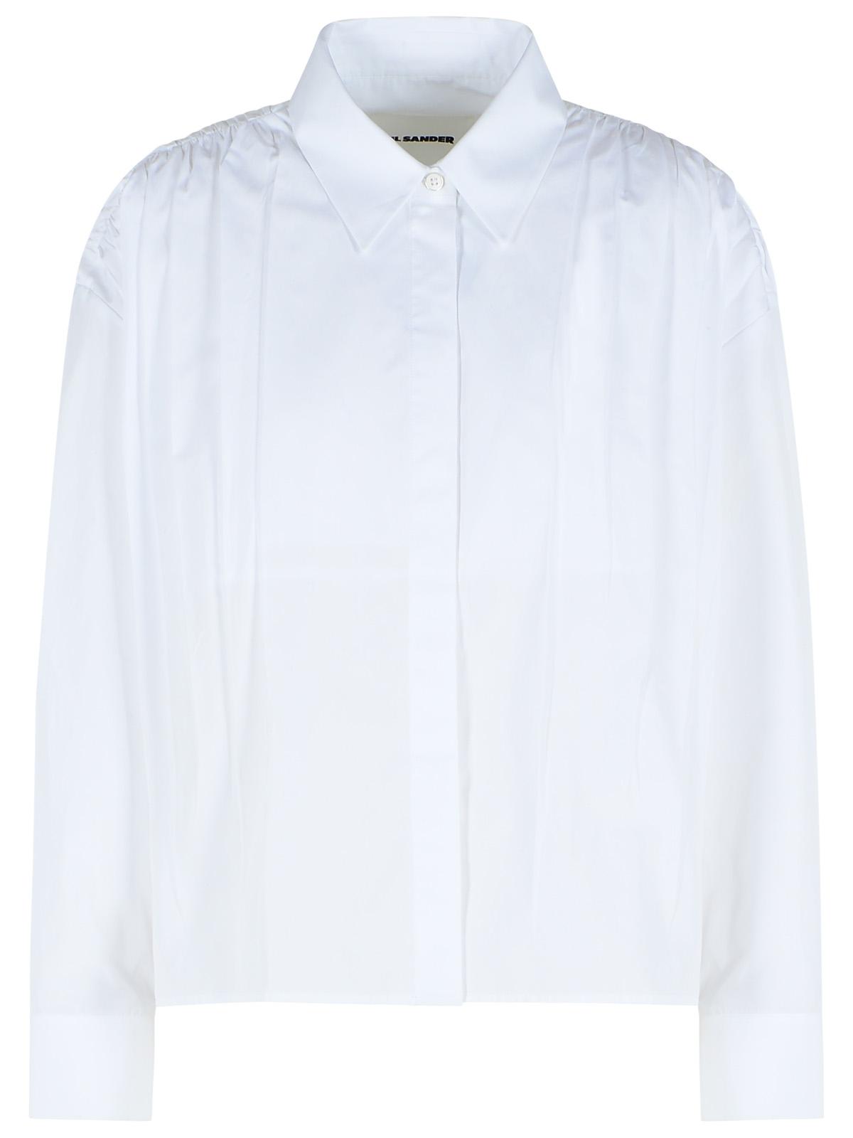 Jil Sander White Cotton Shirt Women JIL SANDER
