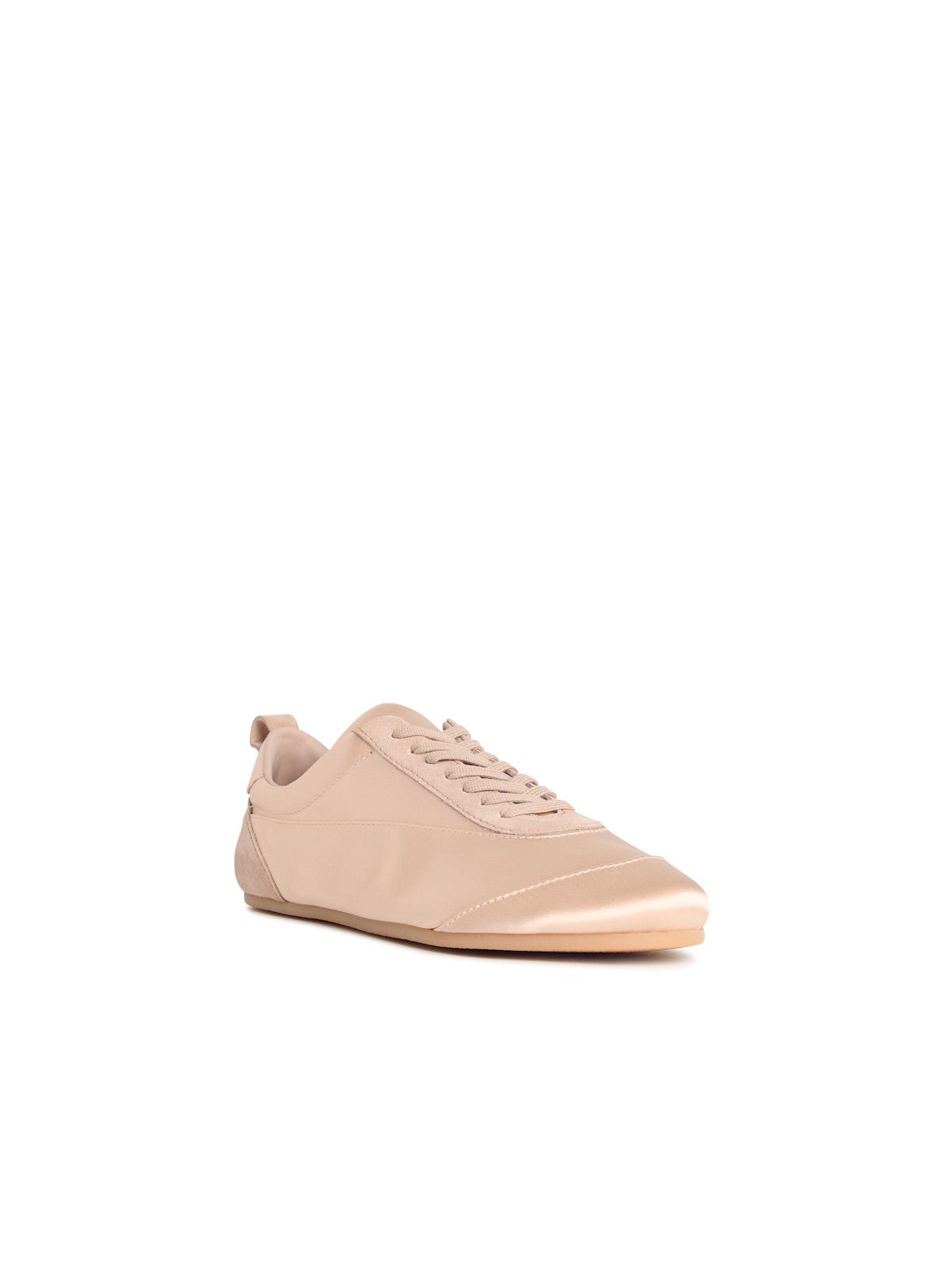 Jil Sander Etage' Satin Sneakers With Rosé Suede Trim Women JIL SANDER