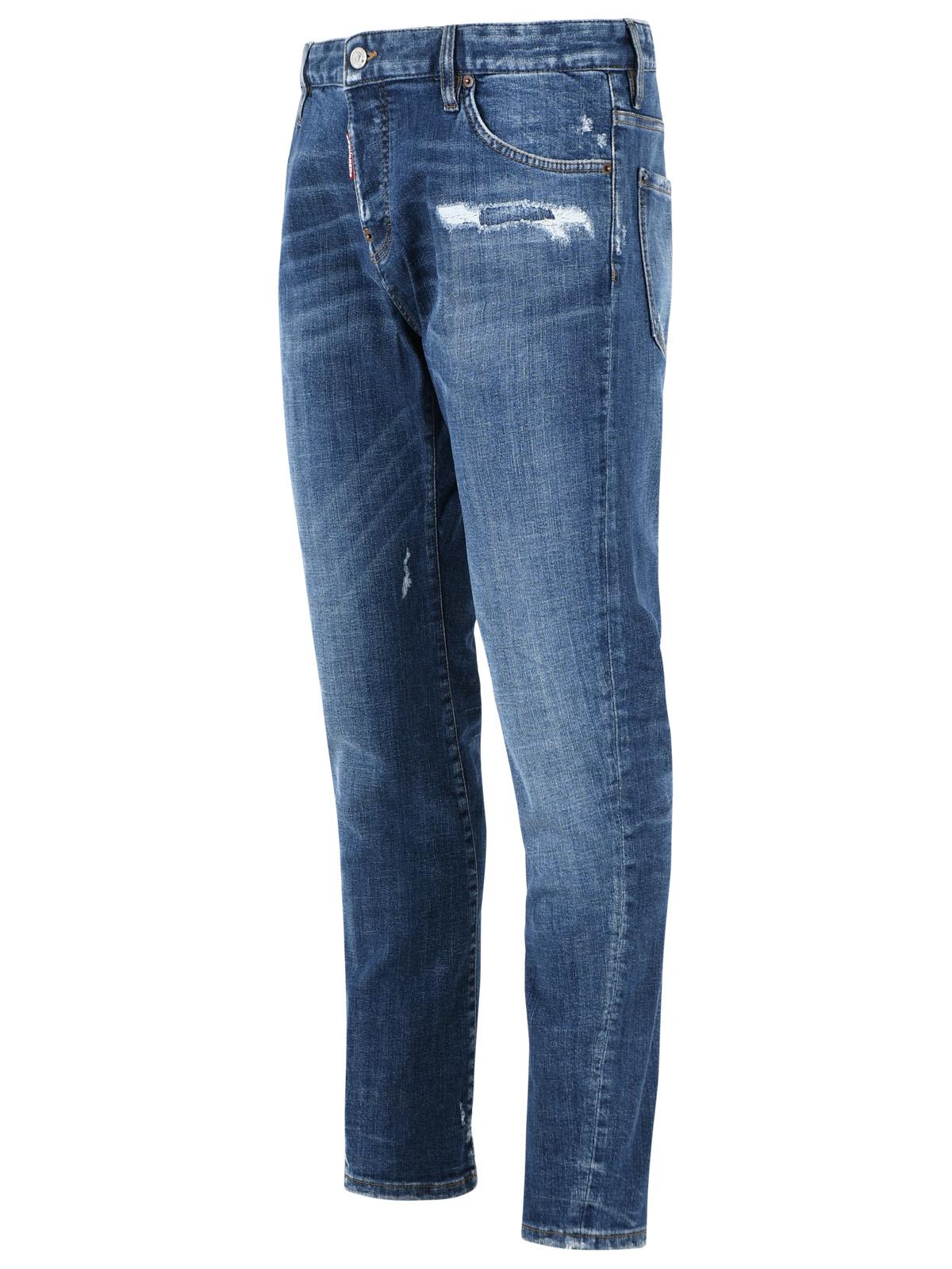 Dsquared2 'Twst' Blue Cotton Jeans Men DSQUARED2