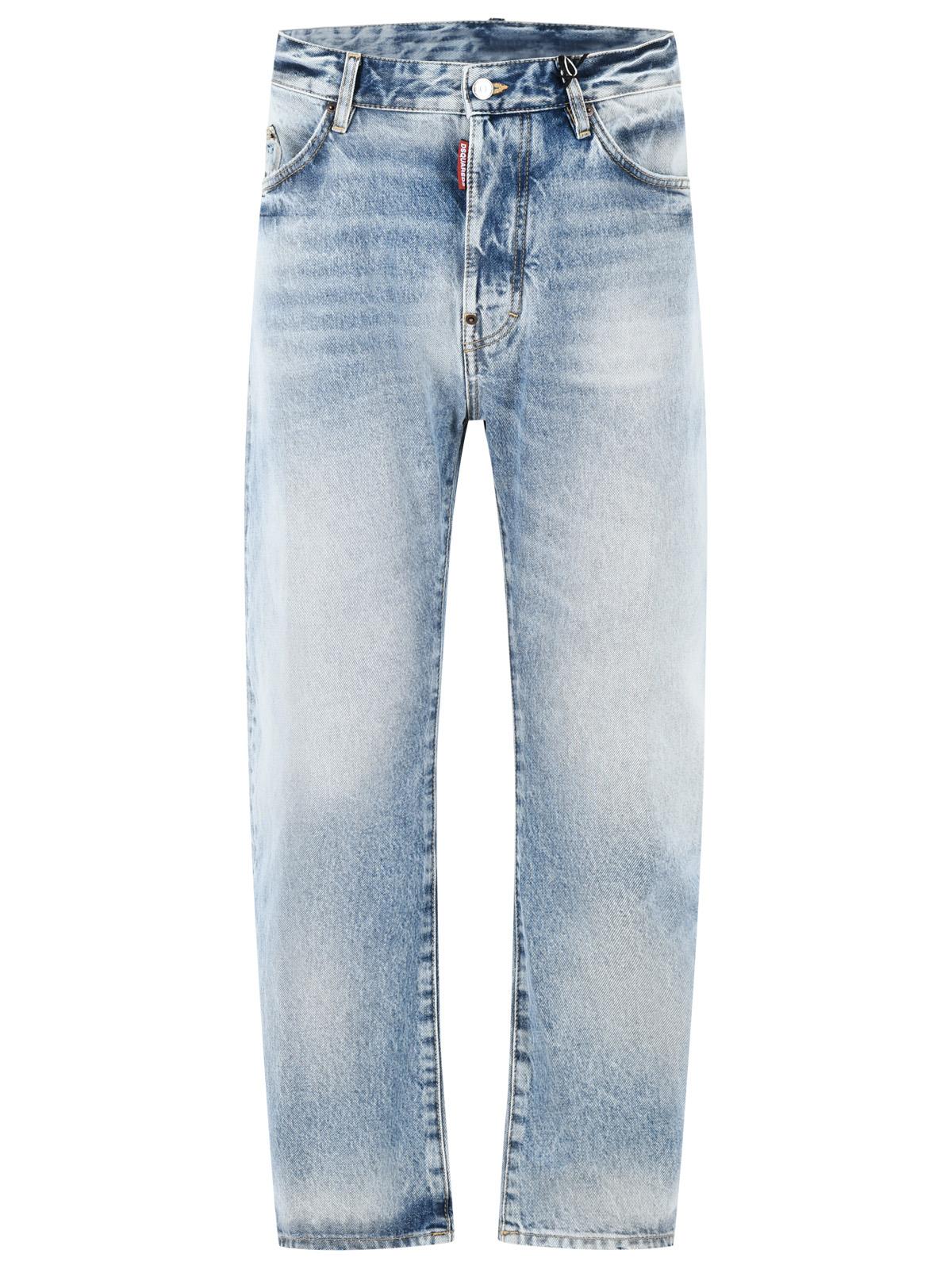 Dsquared2 'Bro' Light Blue Cotton Jeans Men DSQUARED2