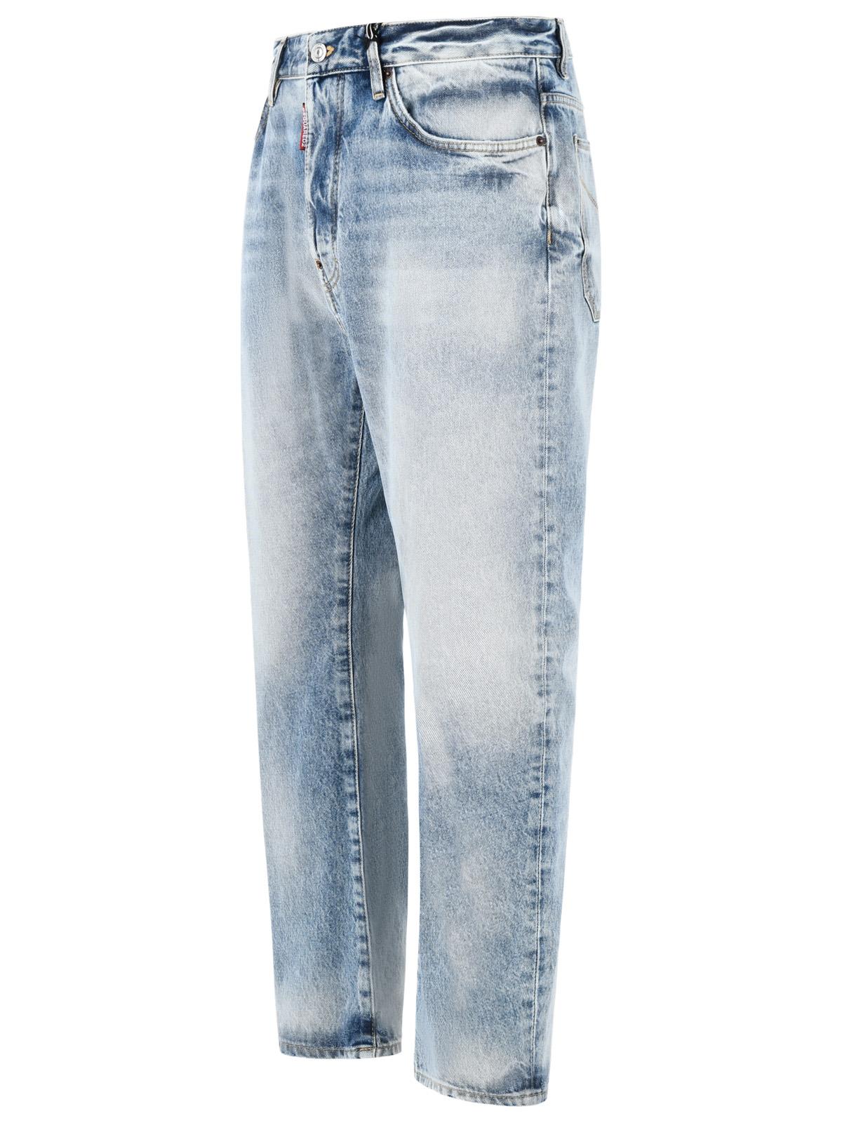 Dsquared2 'Bro' Light Blue Cotton Jeans Men DSQUARED2