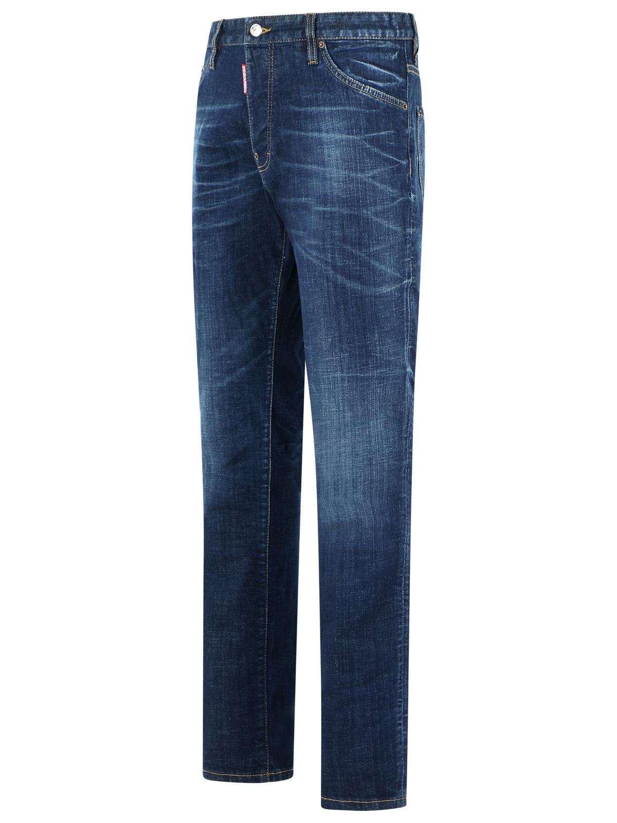 Dsquared2 'Teddy' Blue Cotton Jeans Men DSQUARED2