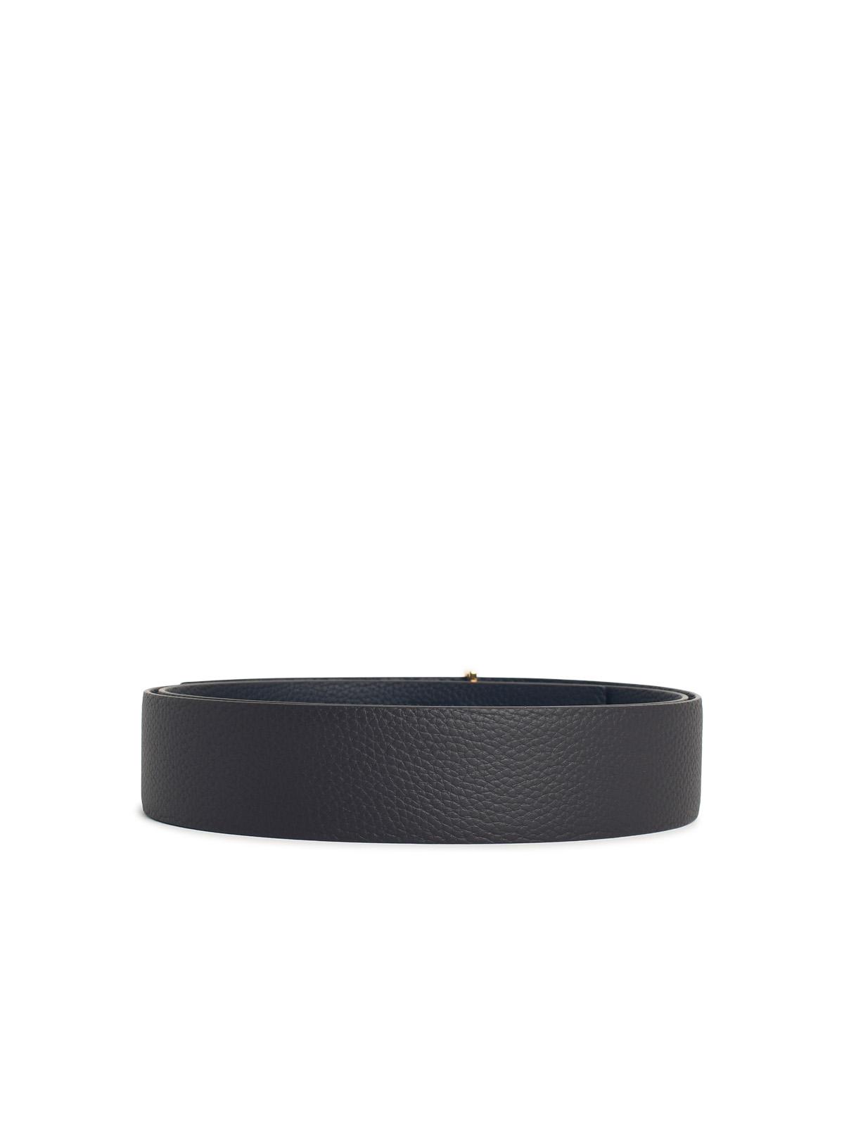 Tom Ford Reversible Brown Leather Belt Men TOM FORD