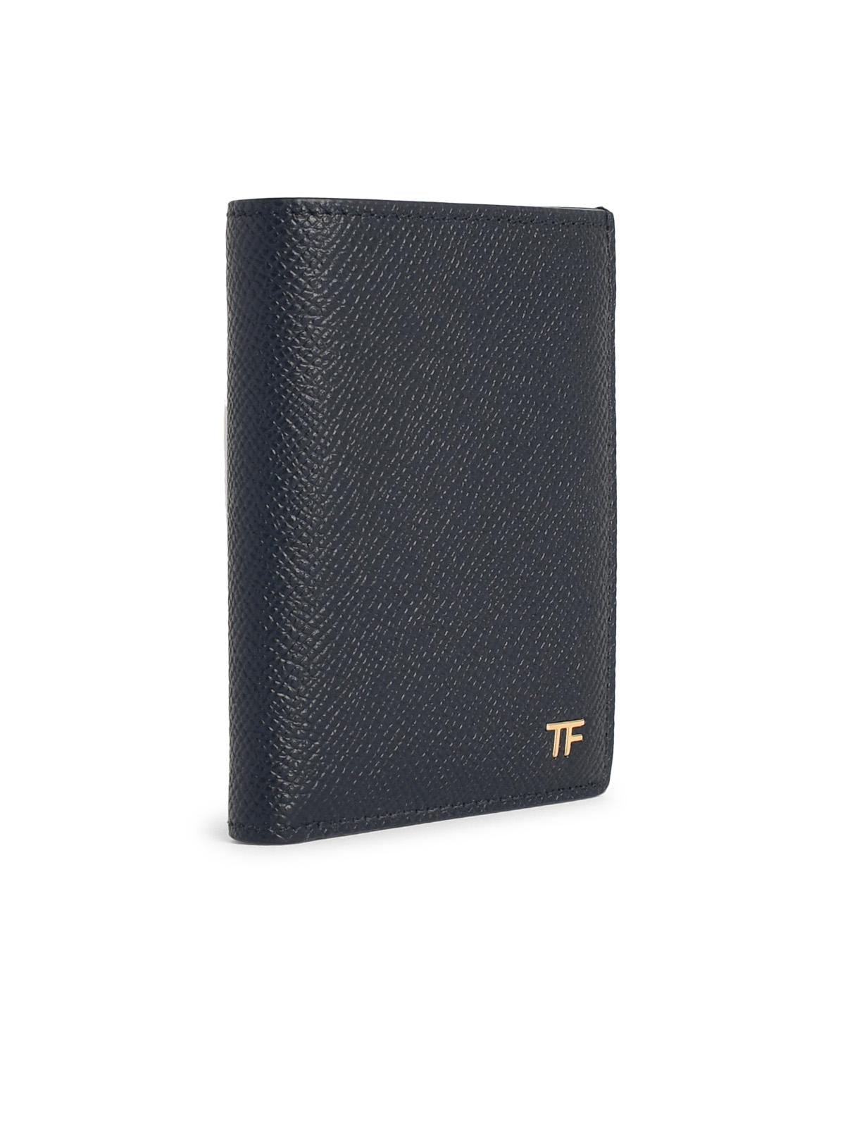 Tom Ford Black Leather Cardholder Men TOM FORD