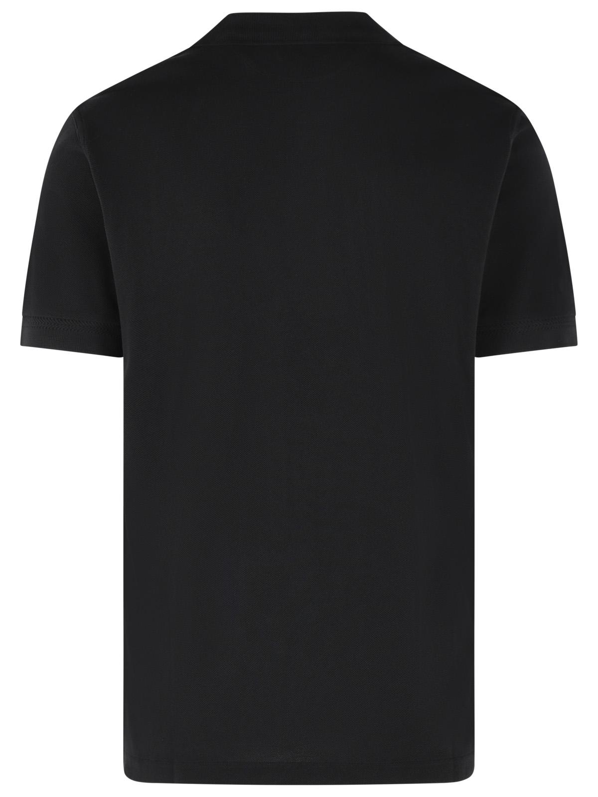 Tom Ford Black Cotton Blend Polo Shirt Men TOM FORD