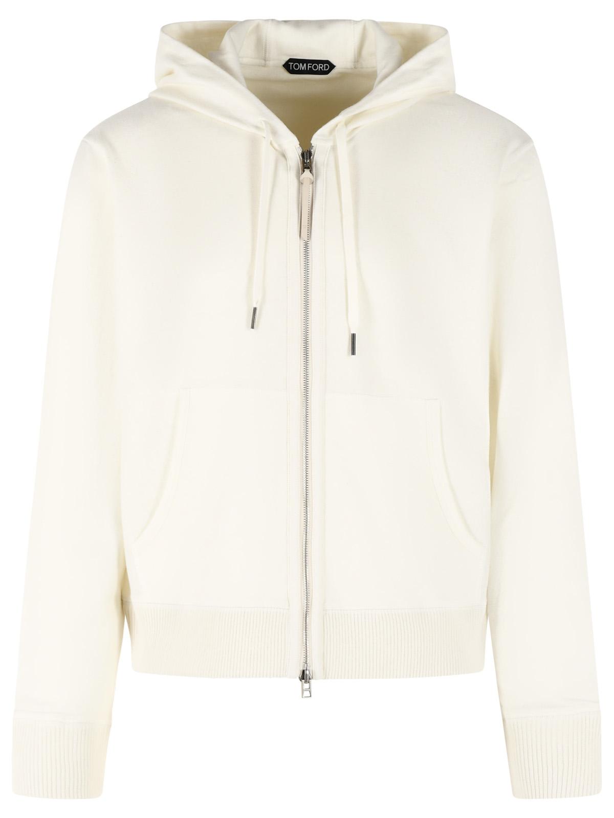 Tom Ford White Cashmere Sweater Men TOM FORD