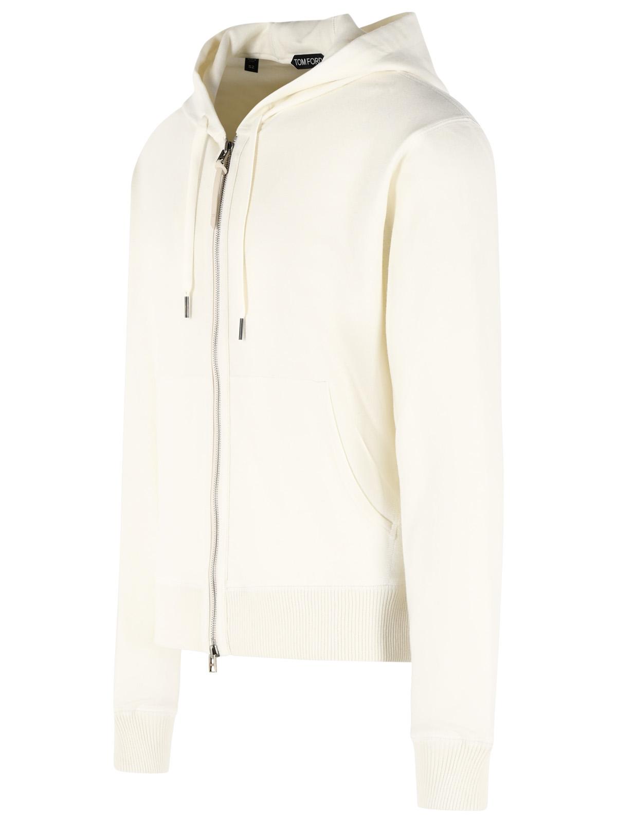 Tom Ford White Cashmere Sweater Men TOM FORD