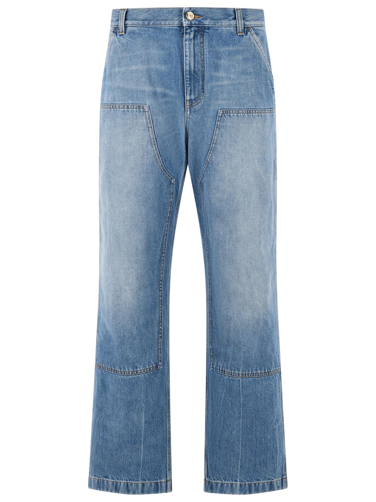 Versace 'Carpenter' Light Blue Denim Jeans Men VERSACE