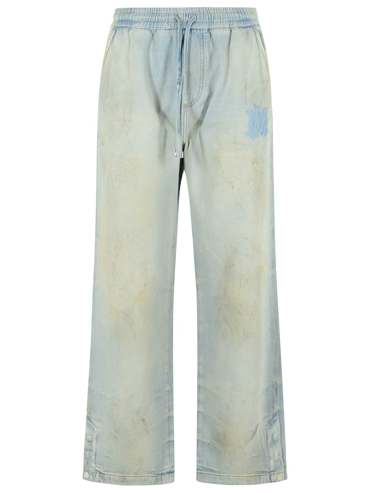 Amiri Light Blue Cotton Jeans Men AMIRI