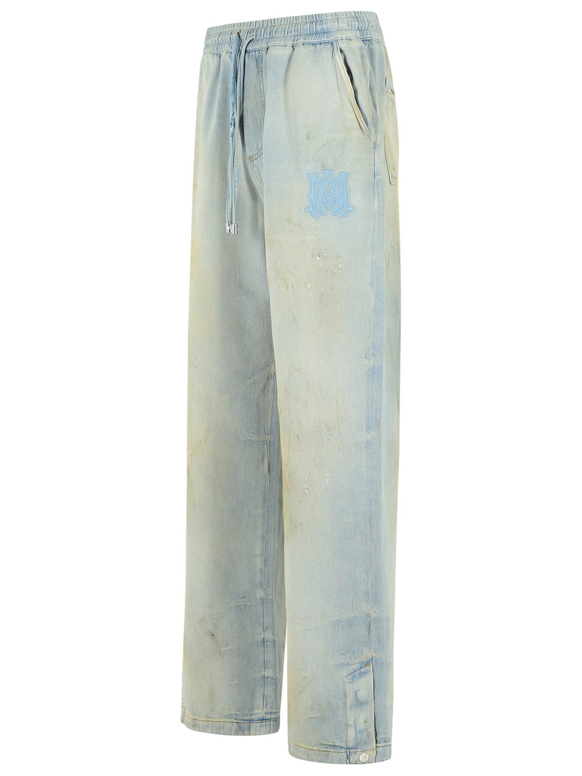 Amiri Light Blue Cotton Jeans Men AMIRI