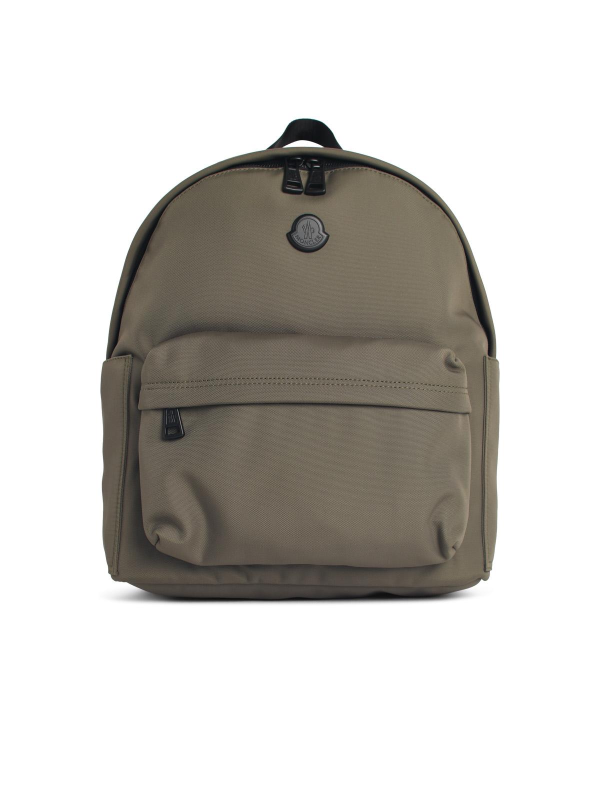 Moncler 'New Pierrick' Green Polyamide Blend Backpack Men MONCLER
