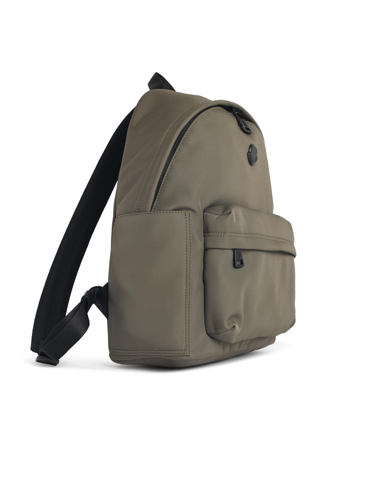 Moncler 'New Pierrick' Green Polyamide Blend Backpack Men MONCLER