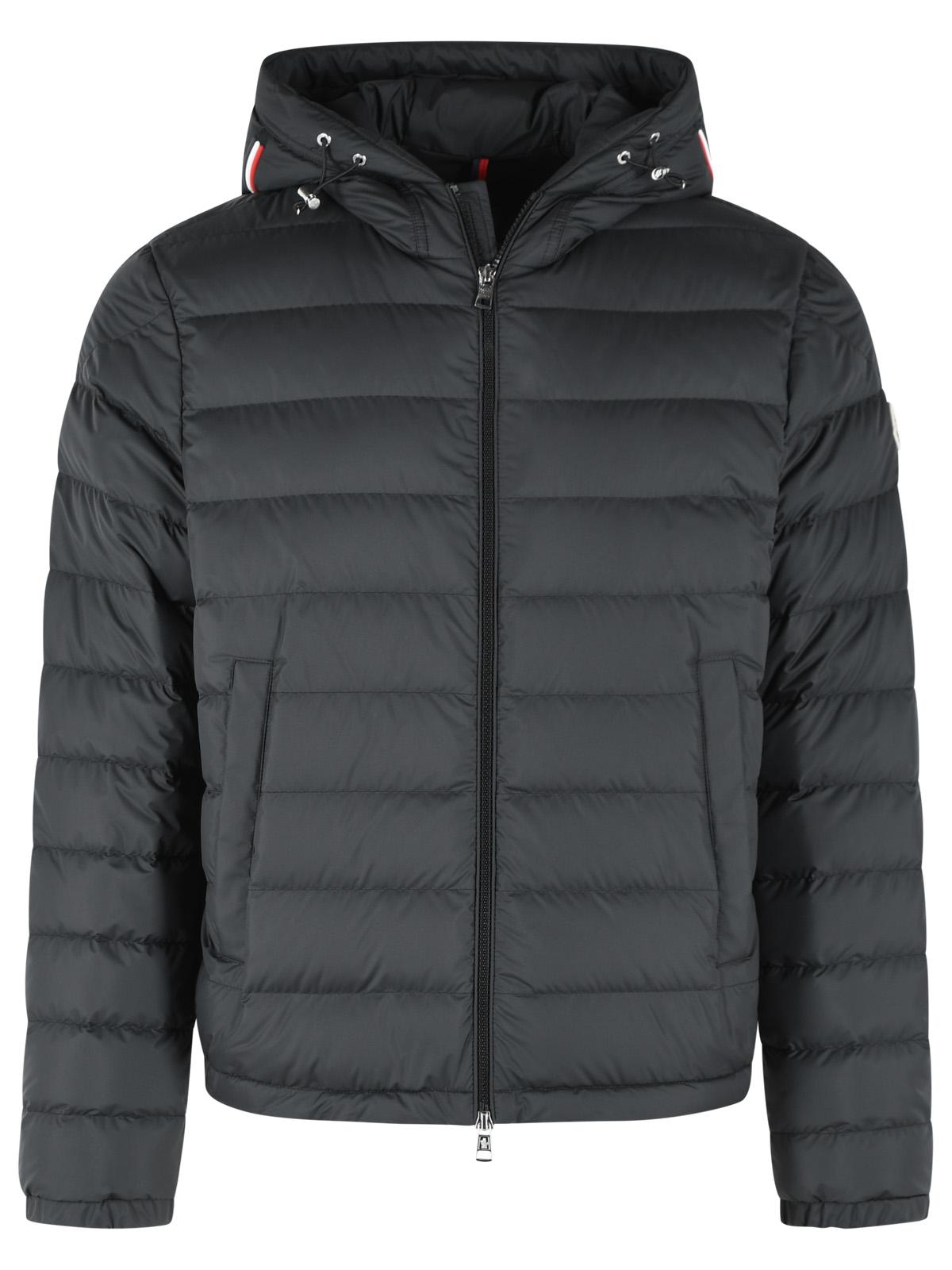 Moncler 'Vermeille' Short Hooded Down Jacket In Black Polyester Men MONCLER