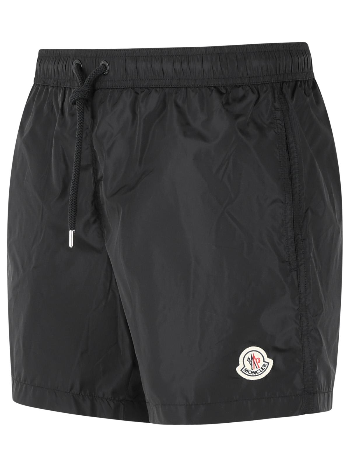 Moncler Black Nylon Swimsuit Men MONCLER