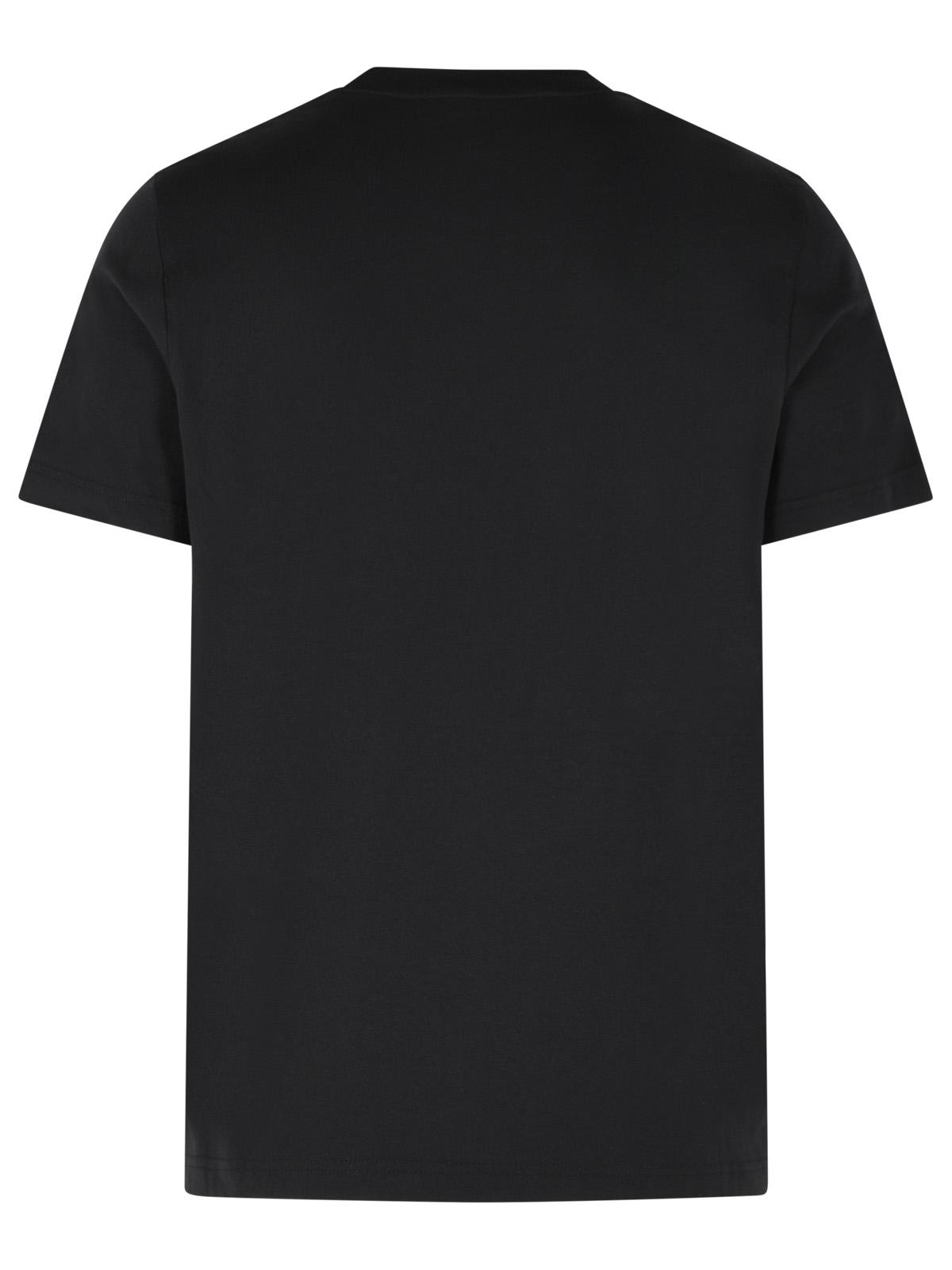 Moncler Black Cotton T-Shirt Men MONCLER