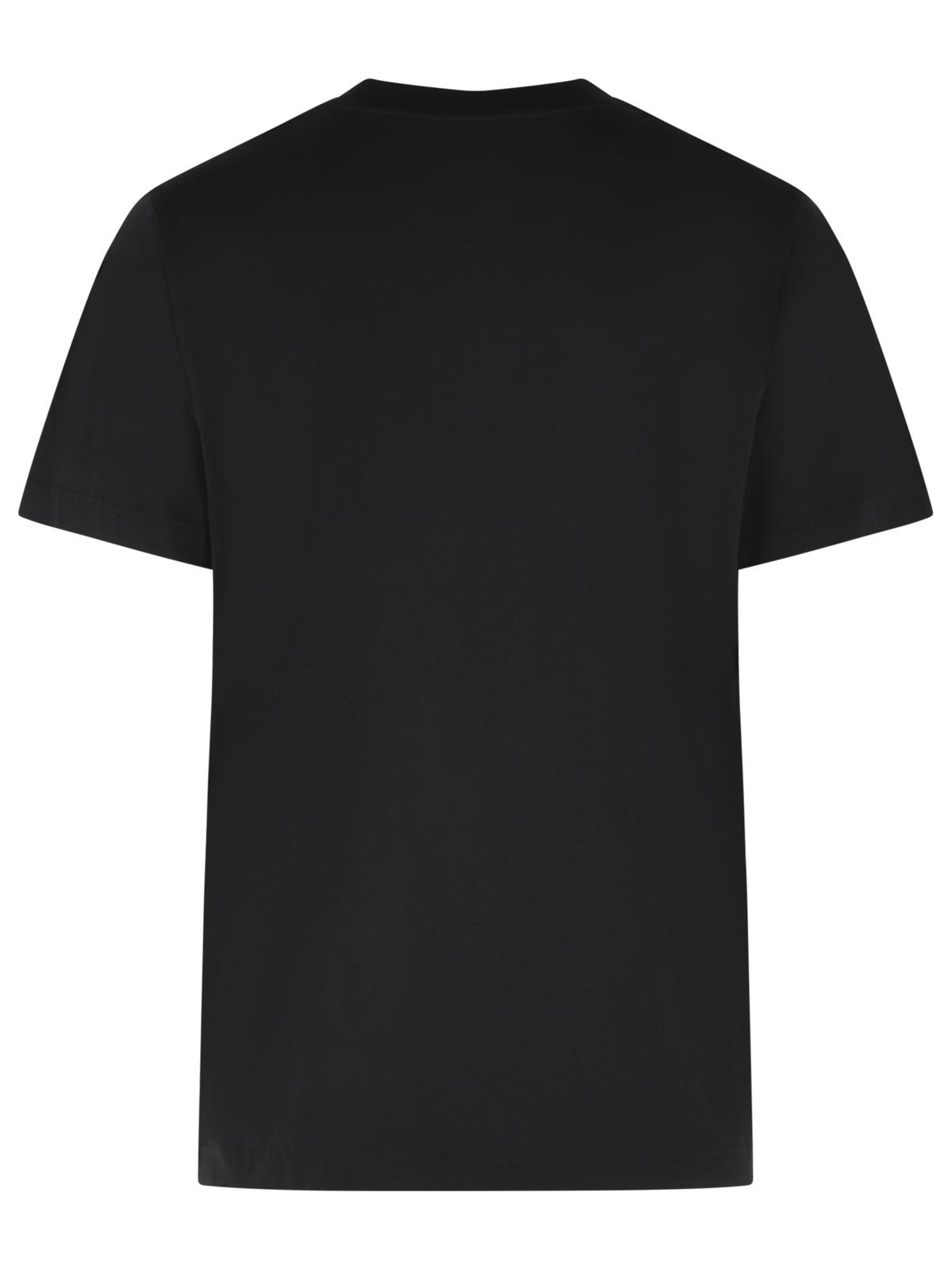 Moncler Black Cotton T-Shirt Men MONCLER