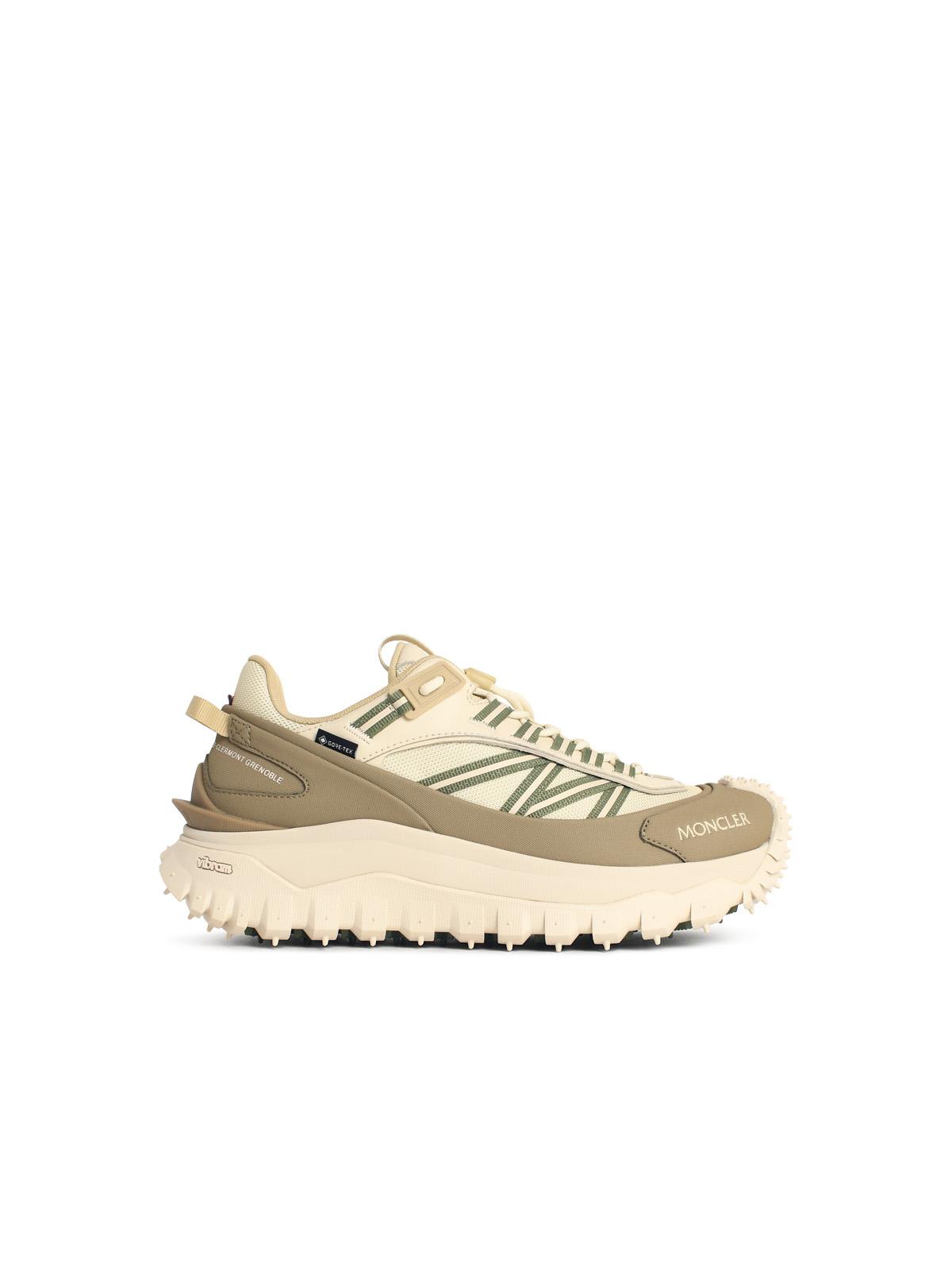 Moncler 'Trailgrip Gtx' Beige Polyamide Sneakers Men MONCLER