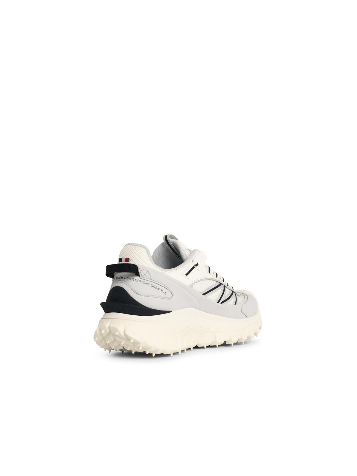 Moncler 'Trailgrip Gtx' White Leather Blend Sneakers Men MONCLER