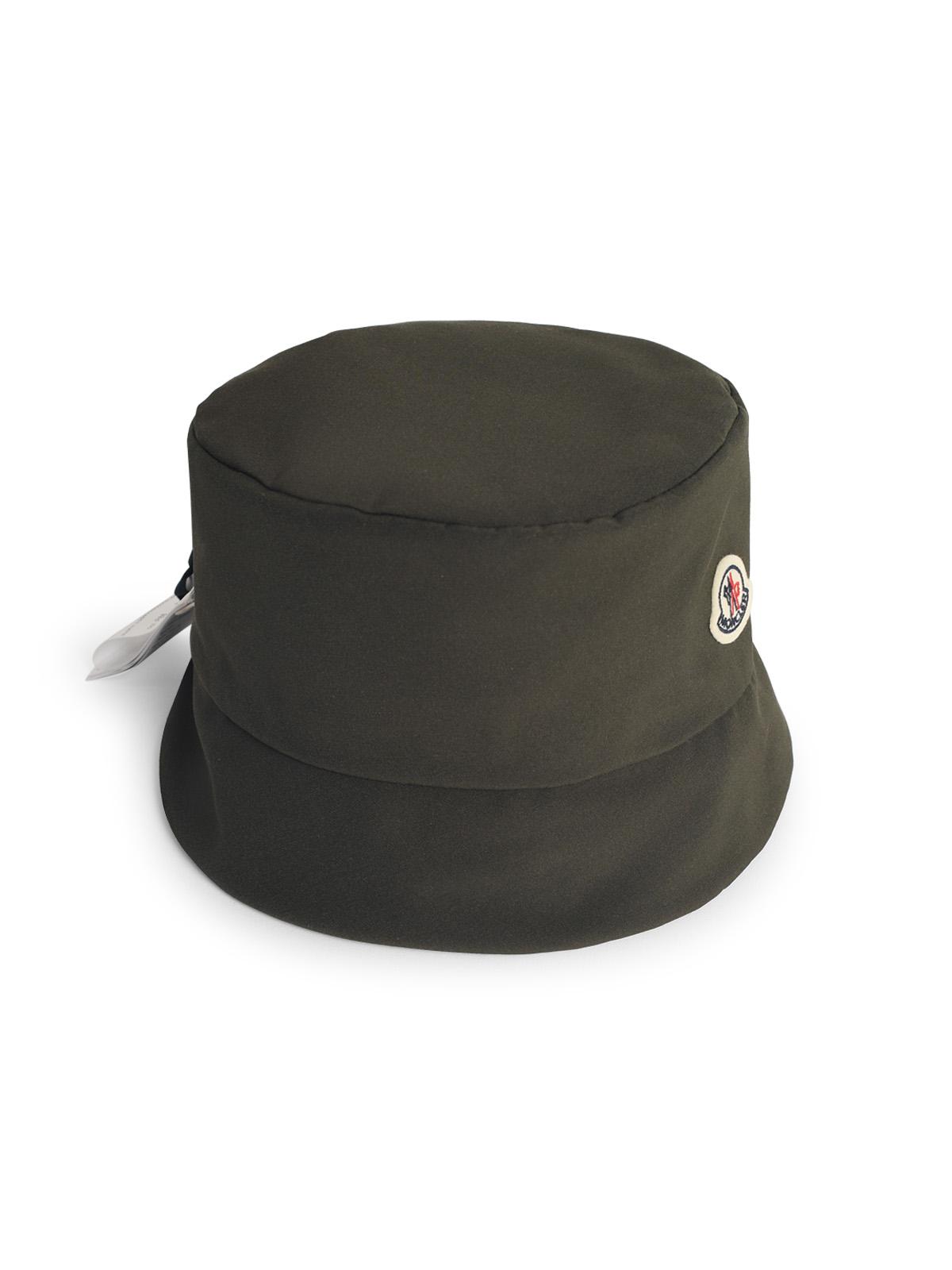 Moncler 'Bucket' Reversible Green Nylon Hat Women MONCLER