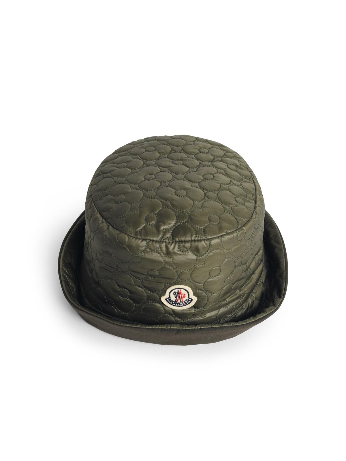 Moncler 'Bucket' Reversible Green Nylon Hat Women MONCLER