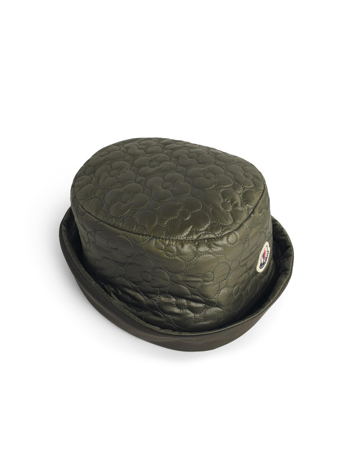 Moncler 'Bucket' Reversible Green Nylon Hat Women MONCLER