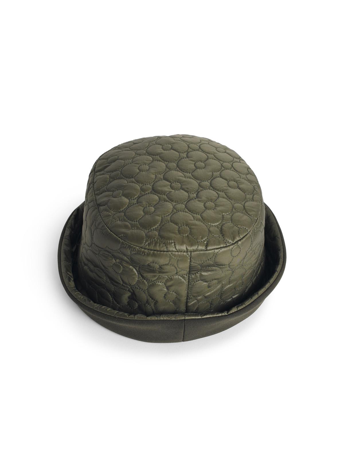 Moncler 'Bucket' Reversible Green Nylon Hat Women MONCLER