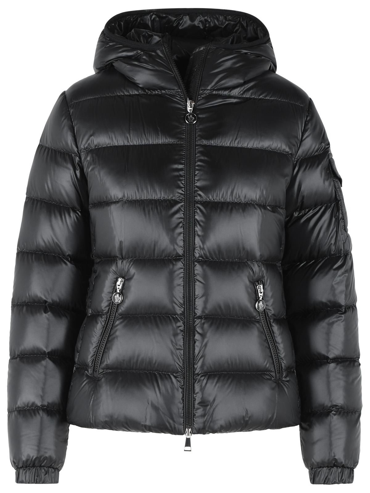Moncler 'Glesse' Short Hooded Down Jacket In Black Polyamide Women MONCLER
