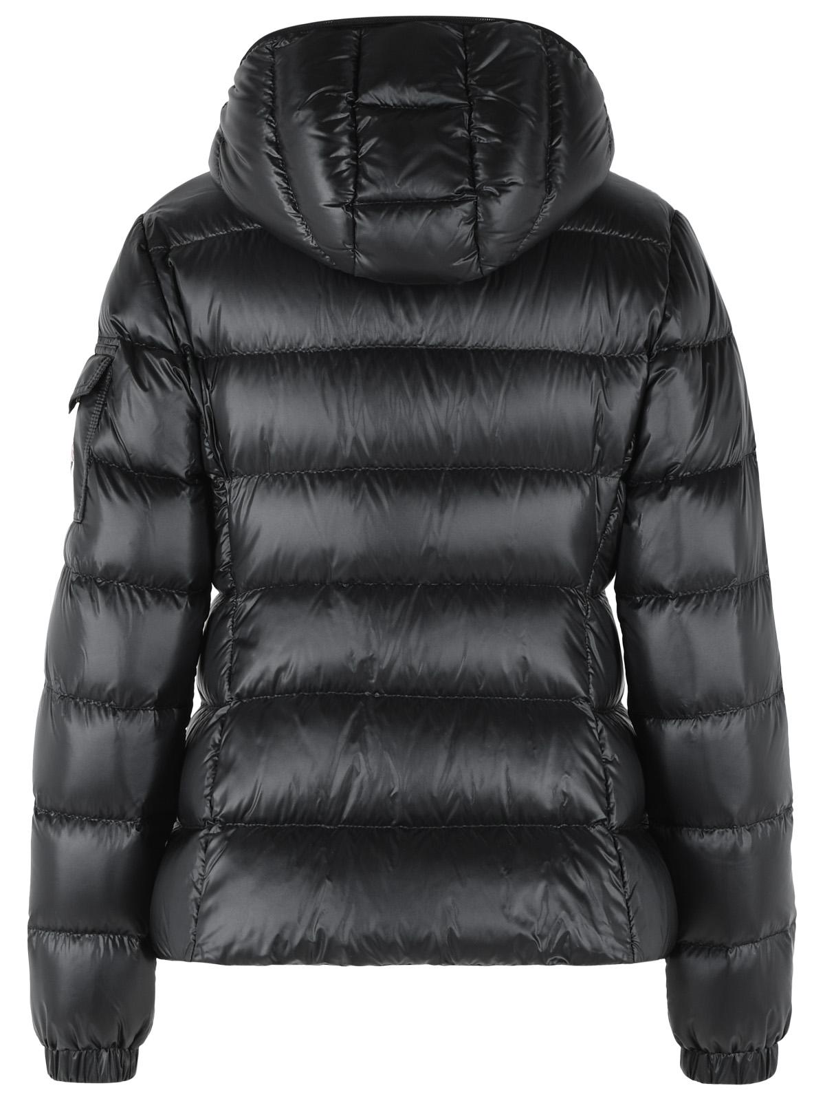 Moncler 'Glesse' Short Hooded Down Jacket In Black Polyamide Women MONCLER