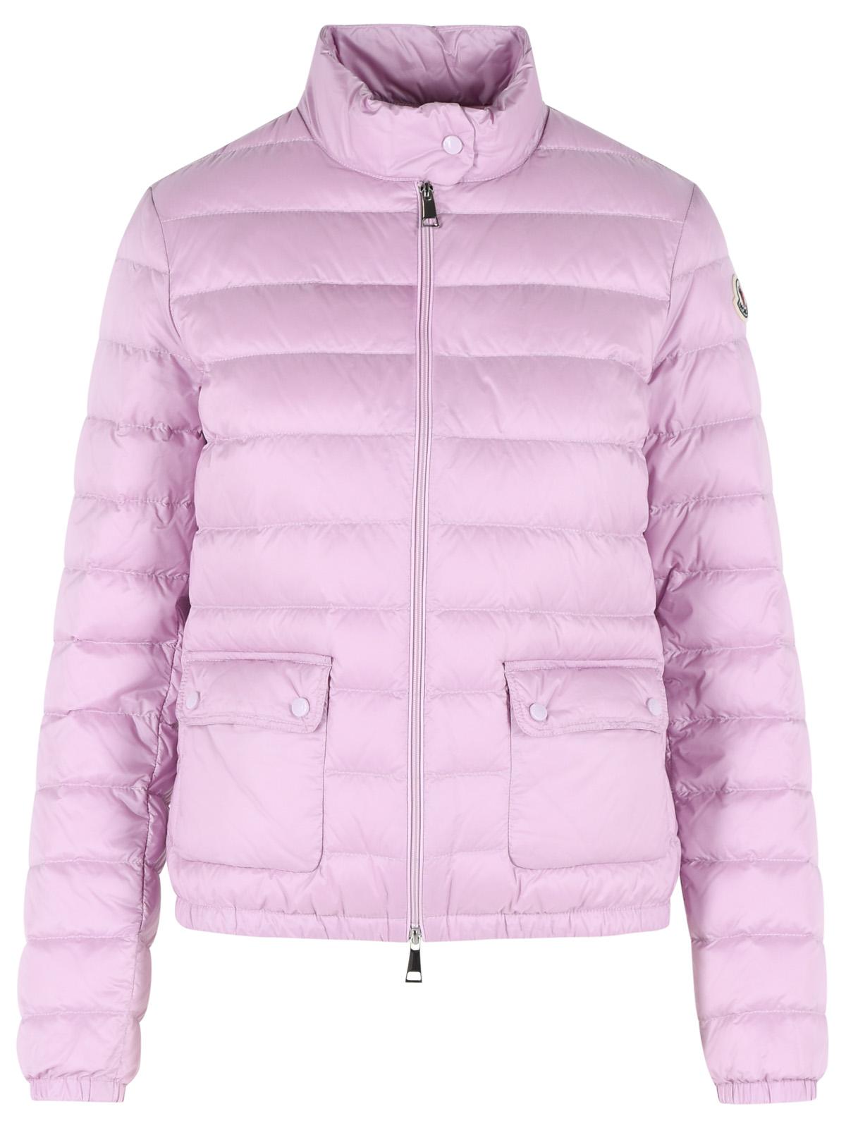 Moncler 'Lans' Short Lilac Polyamide Down Jacket Women MONCLER