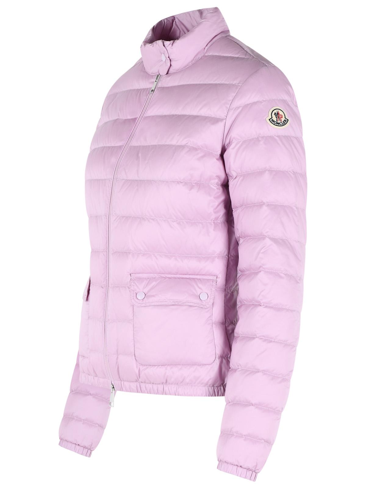 Moncler 'Lans' Short Lilac Polyamide Down Jacket Women MONCLER