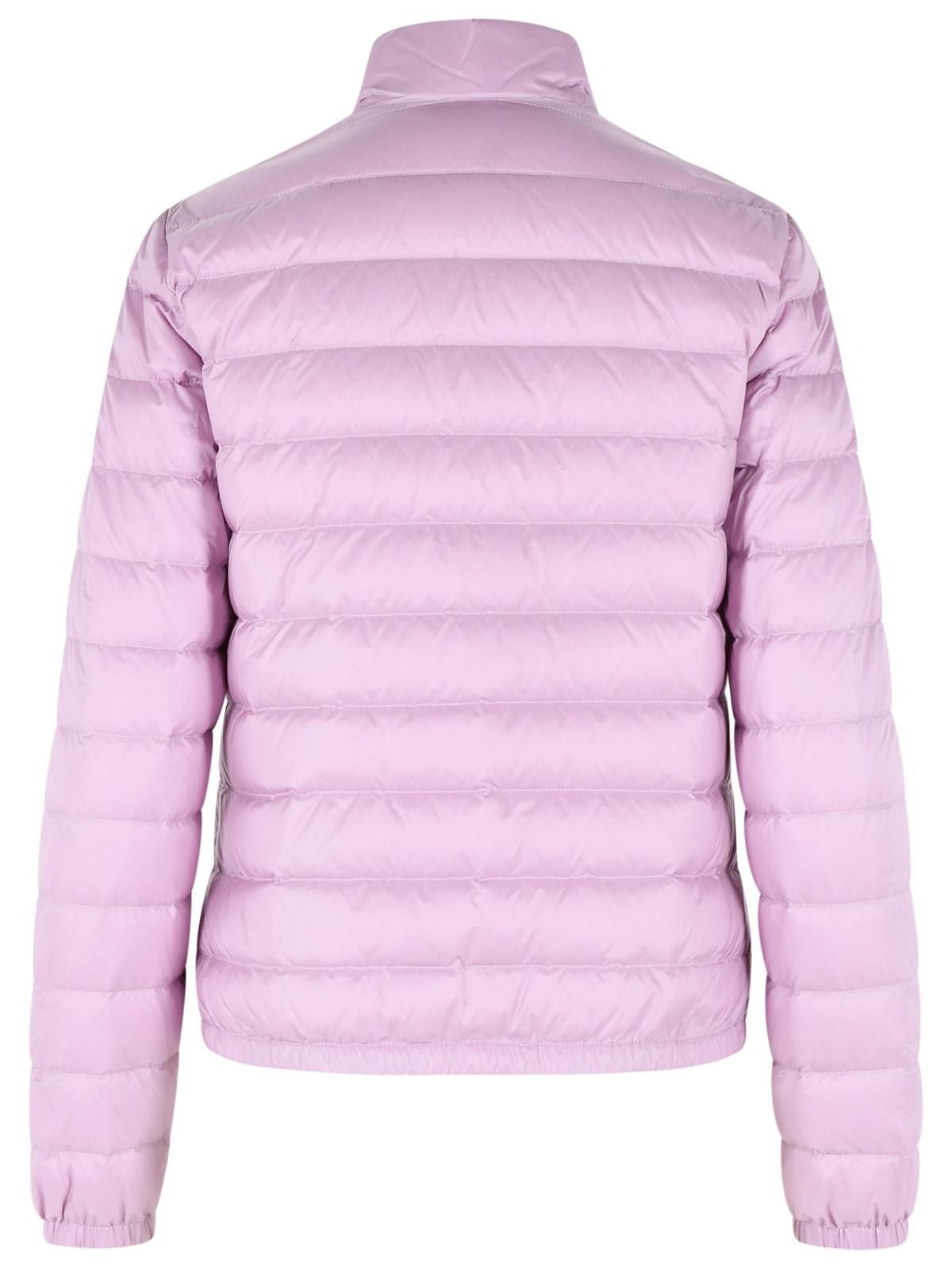 Moncler 'Lans' Short Lilac Polyamide Down Jacket Women MONCLER