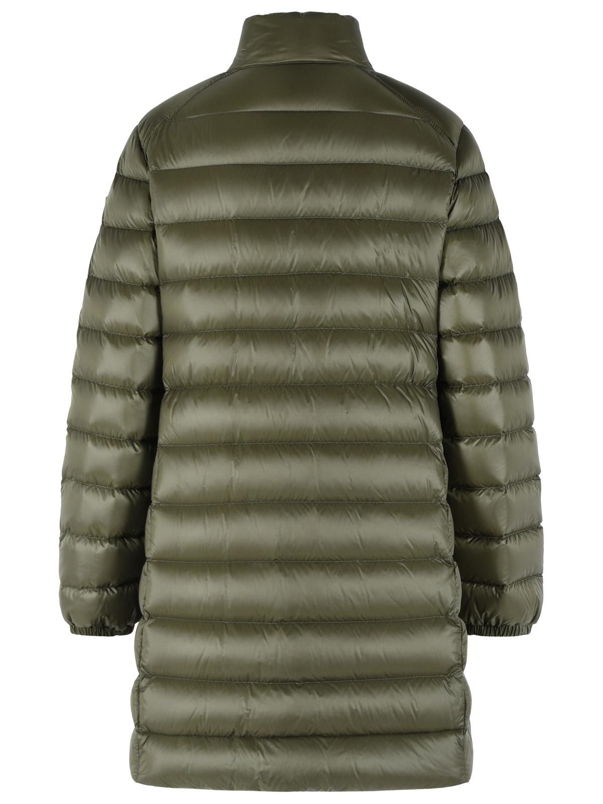 Moncler 'Genet' Long Green Polyamide Down Jacket Women MONCLER
