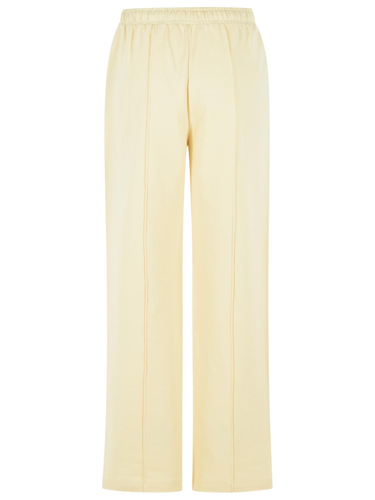 Moncler Ivory Cotton Pants Women MONCLER
