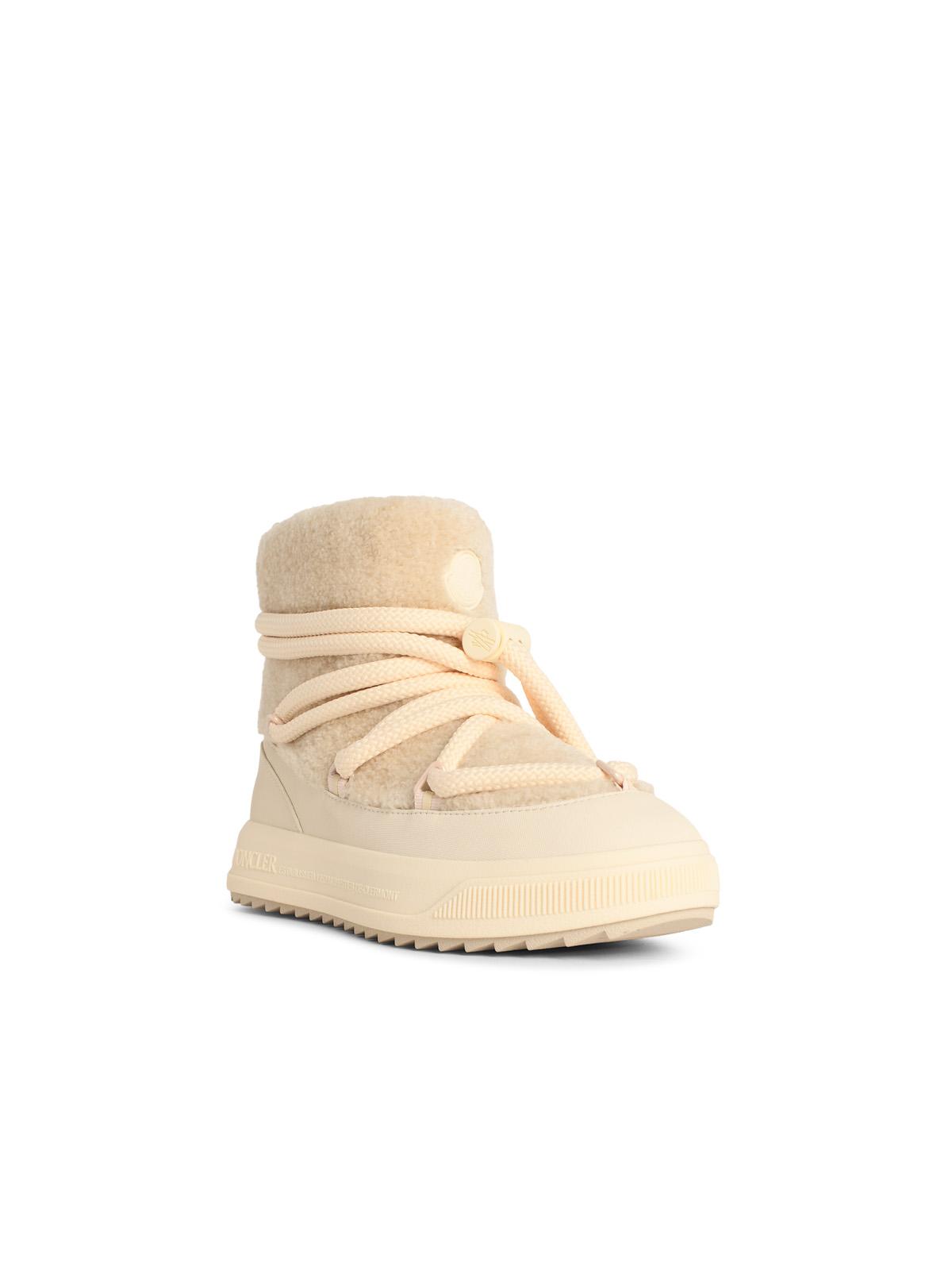 Moncler 'Moncler Altive Mid' Snow Boots In Light Beige 'Teddy' Women MONCLER
