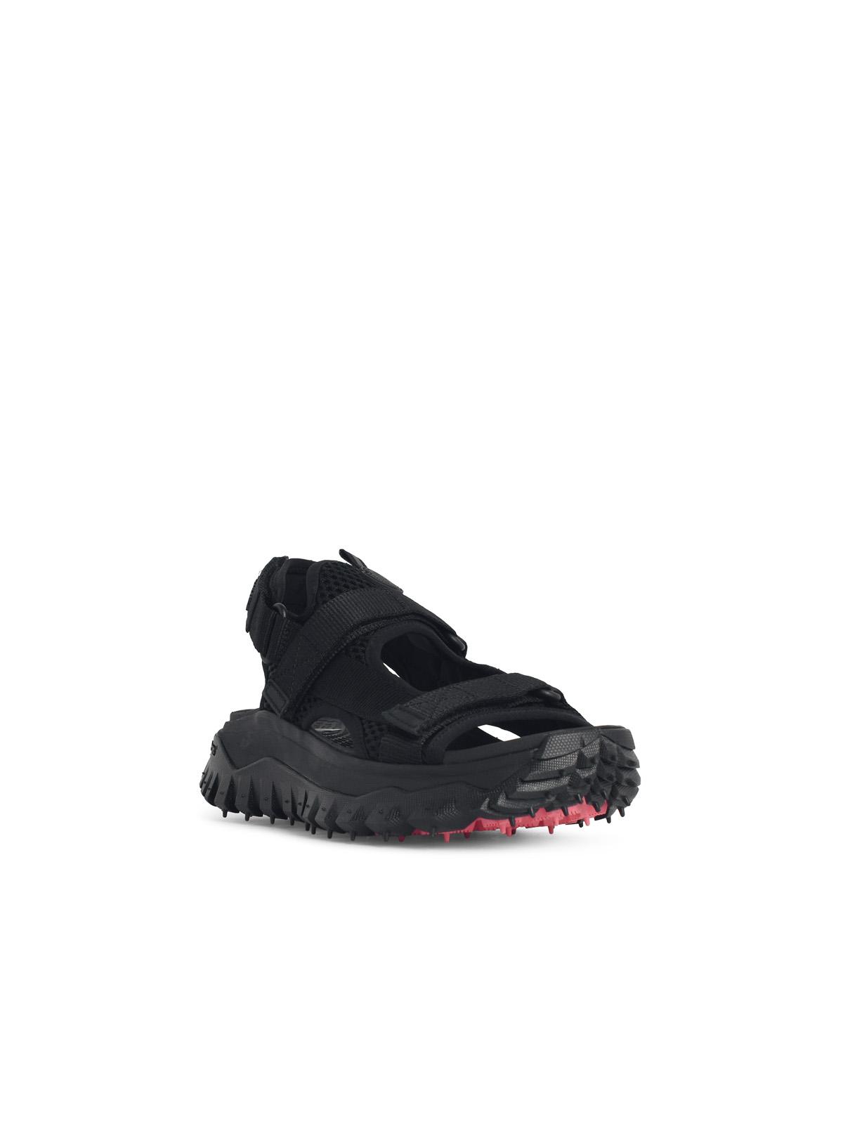 Moncler Trailgrip Vela' Black Polyamide Sandals Women MONCLER