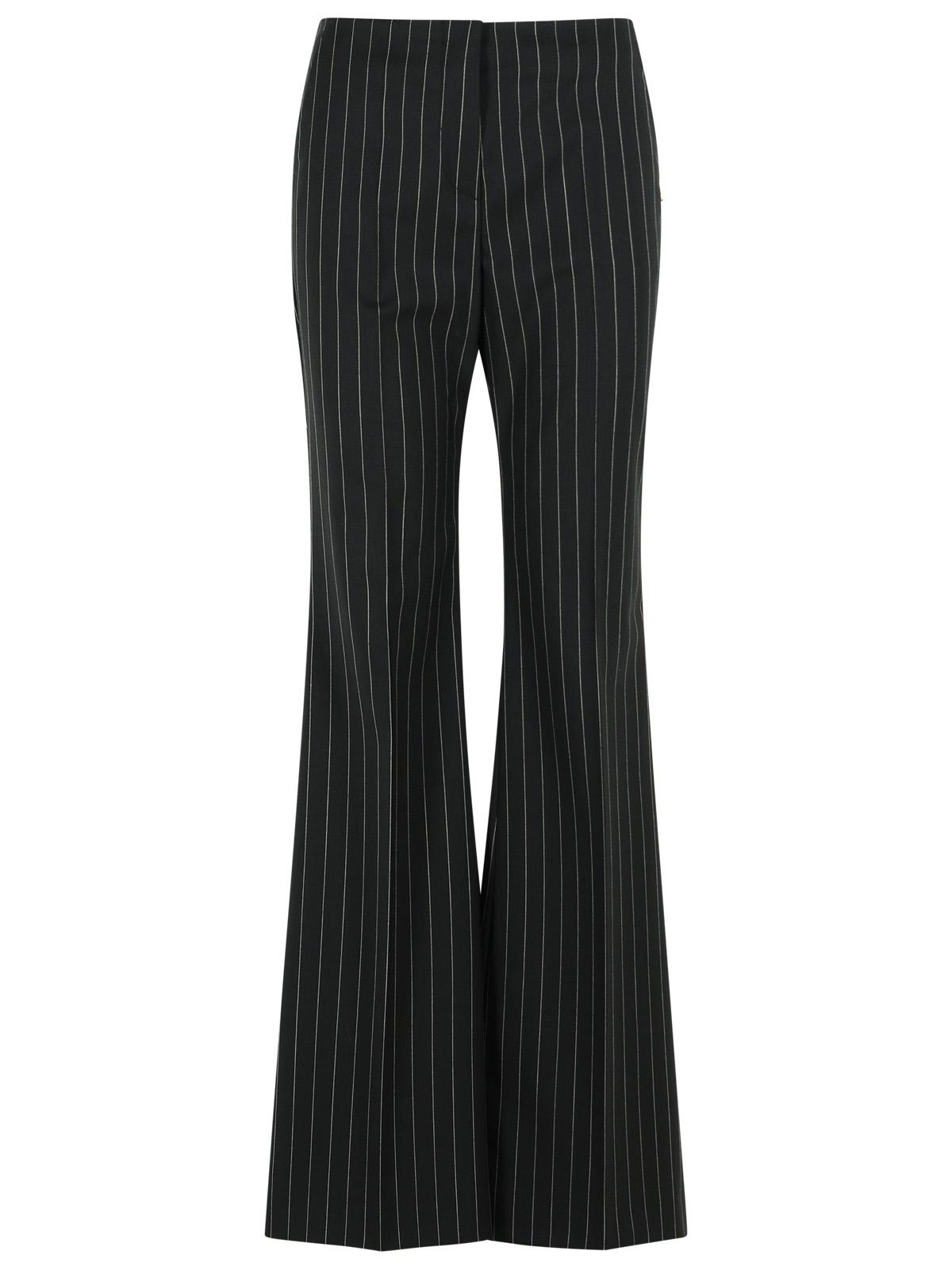 Sportmax 'Visino' Black Virgin Wool Blend Pants Women SPORTMAX