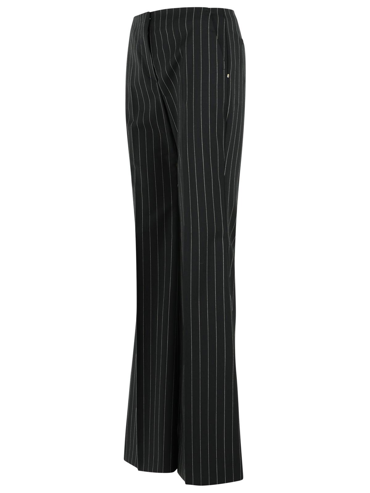 Sportmax 'Visino' Black Virgin Wool Blend Pants Women SPORTMAX