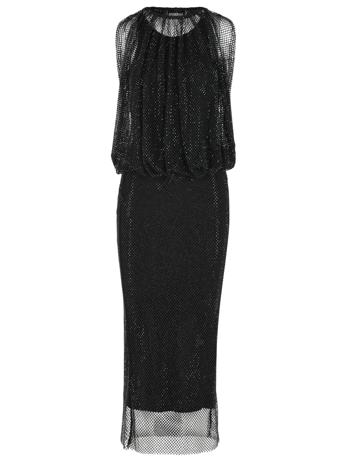 Sportmax 'Pappa' Sleeveless Dress In Jersey With Black Crystals Women SPORTMAX