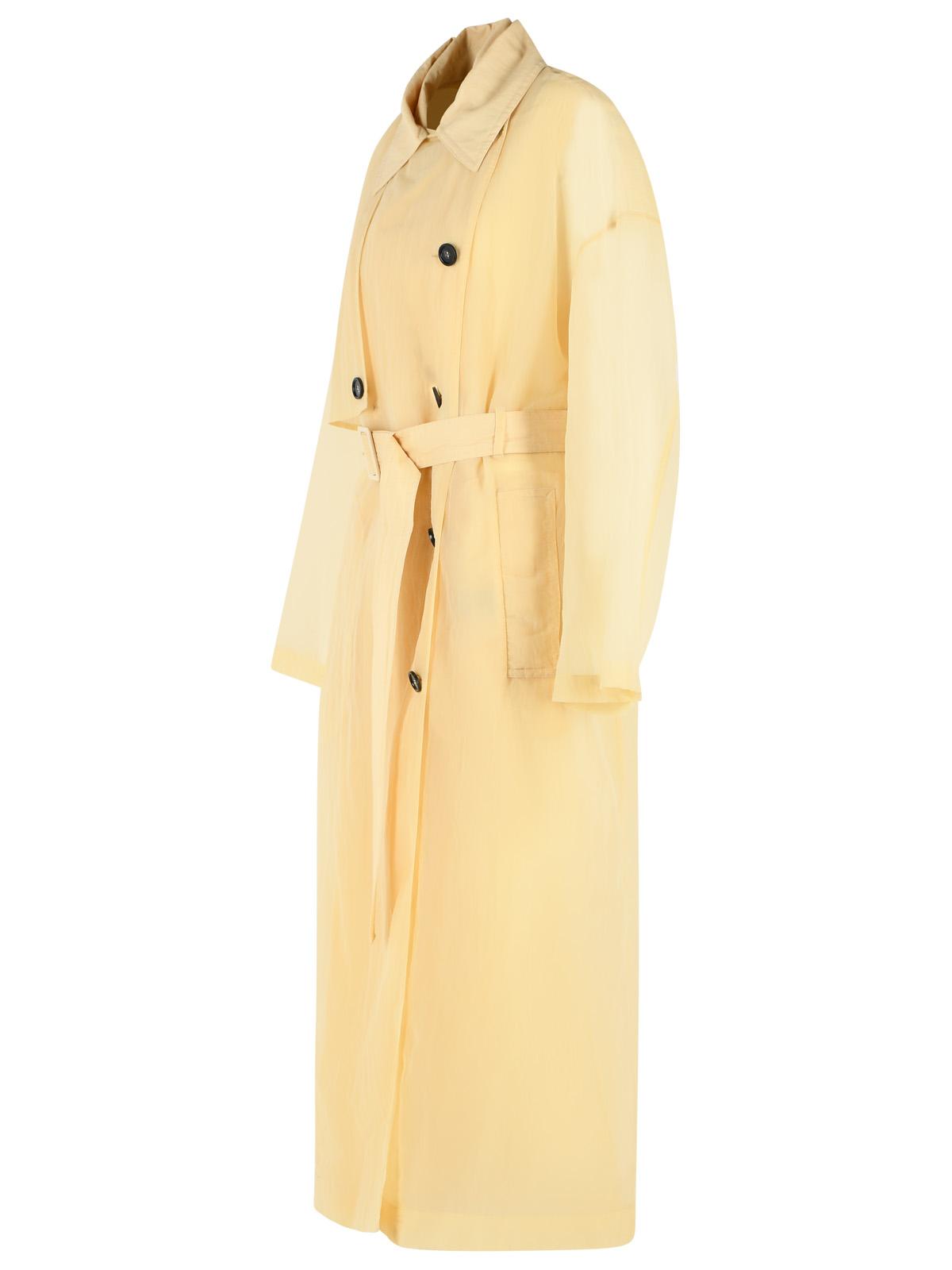 Sportmax Two-Piece 'Fata' Trench Coat In Vanilla Technical Fabric Women SPORTMAX