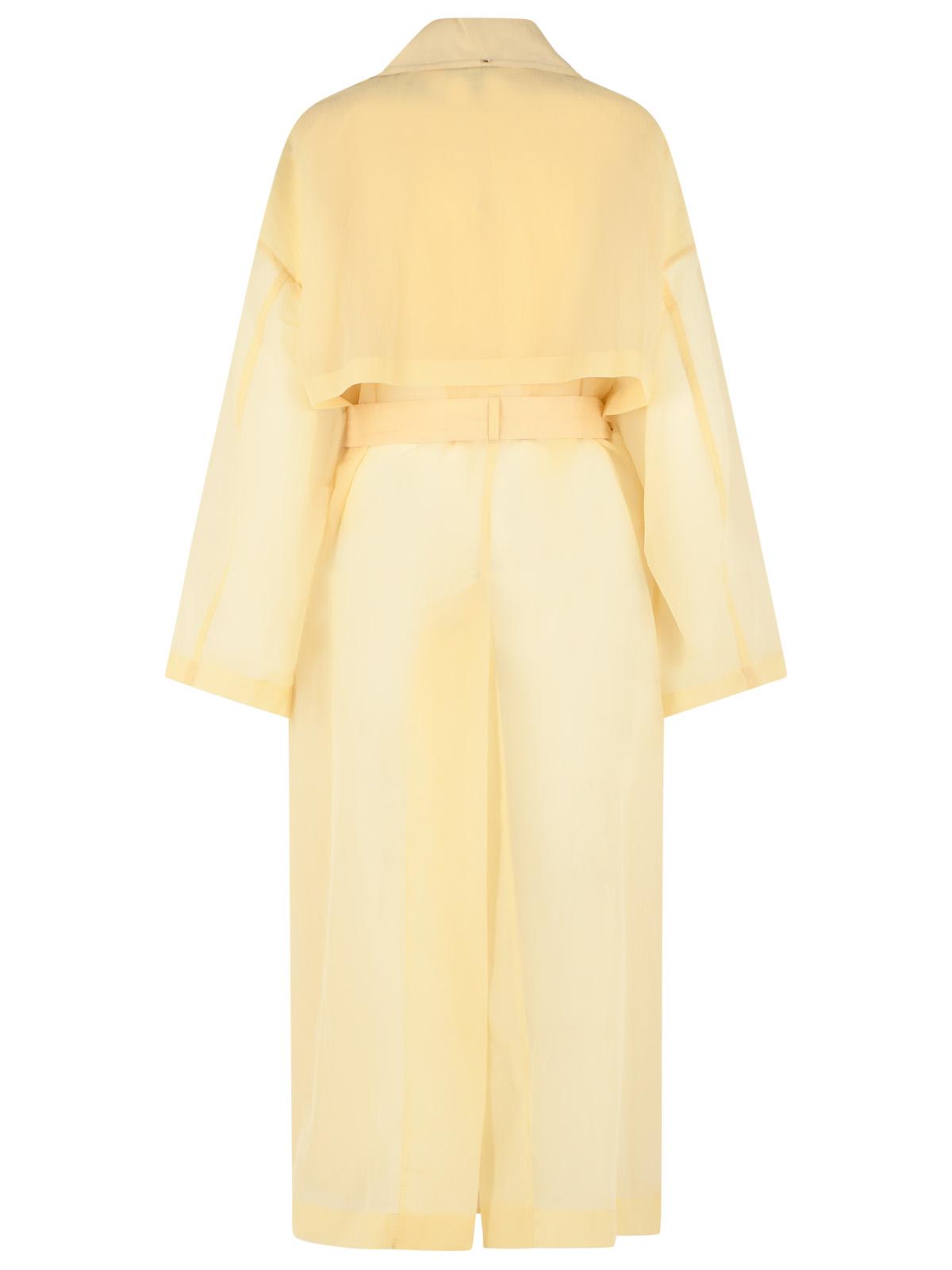 Sportmax Two-Piece 'Fata' Trench Coat In Vanilla Technical Fabric Women SPORTMAX
