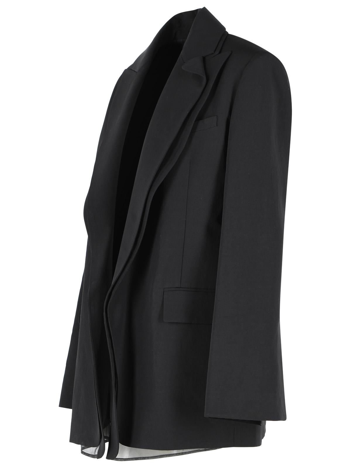 Sportmax 'Tenuta' Blazer In Black Viscose Blend Women SPORTMAX